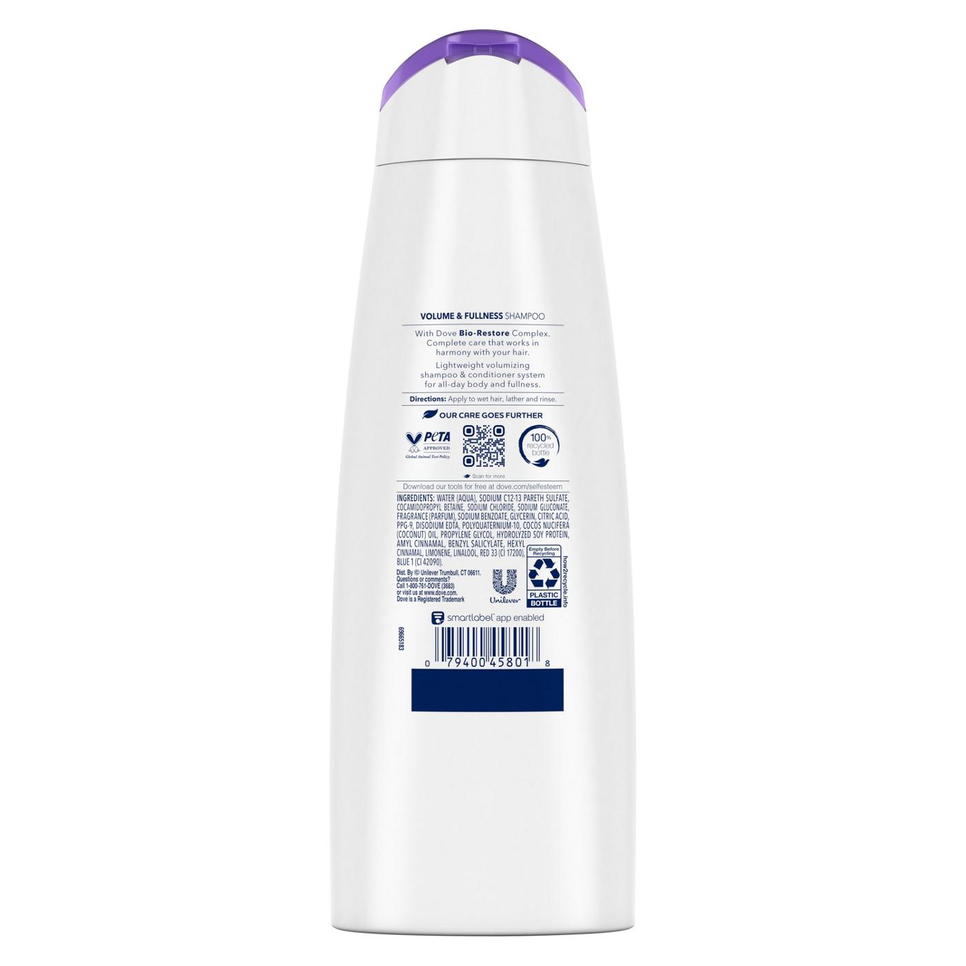 Dove Ultra Care Shampoo - Volume & Fullness; image 2 of 8