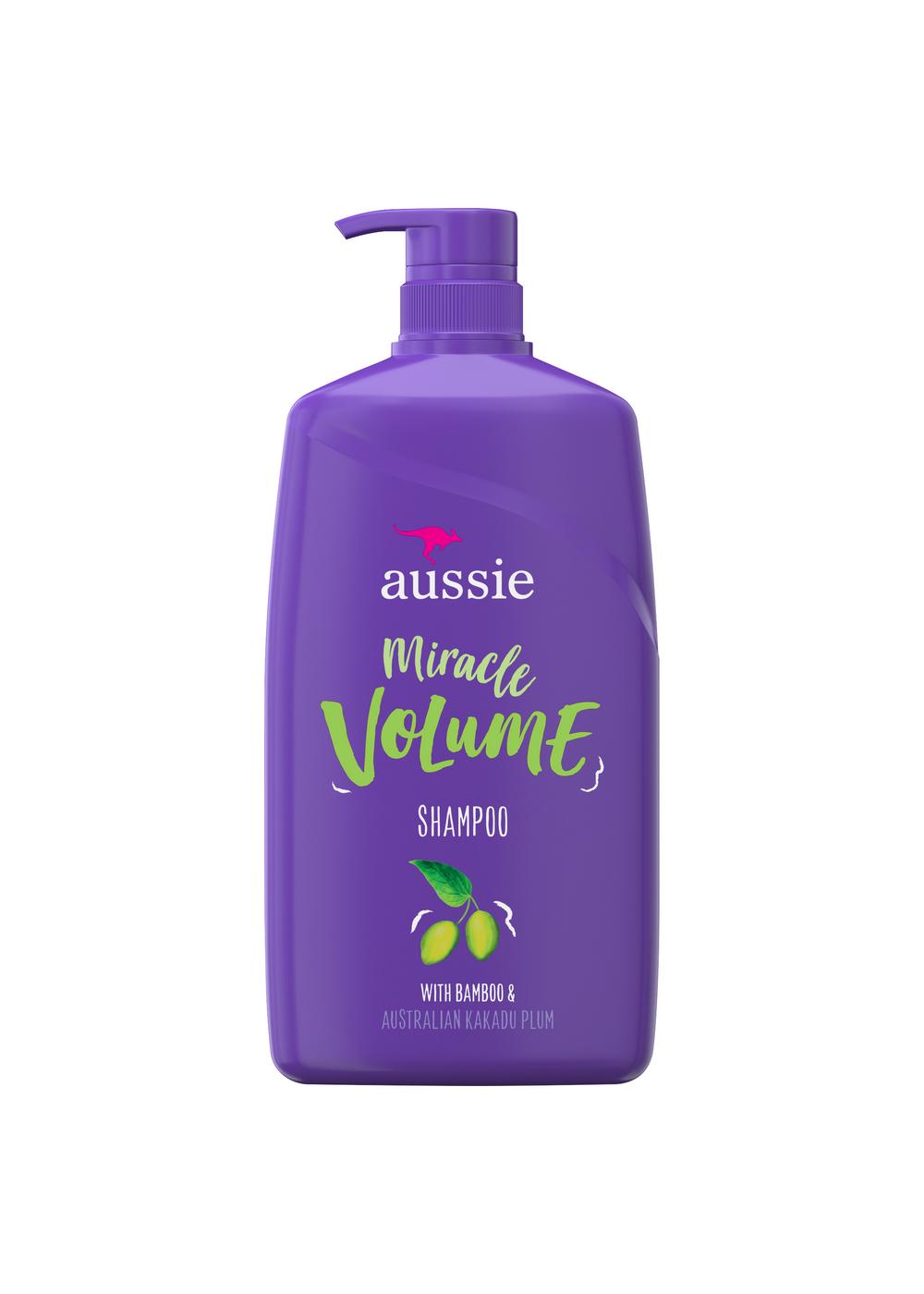 Aussie Miracle Volume Shampoo - Bamboo & Plum; image 1 of 9