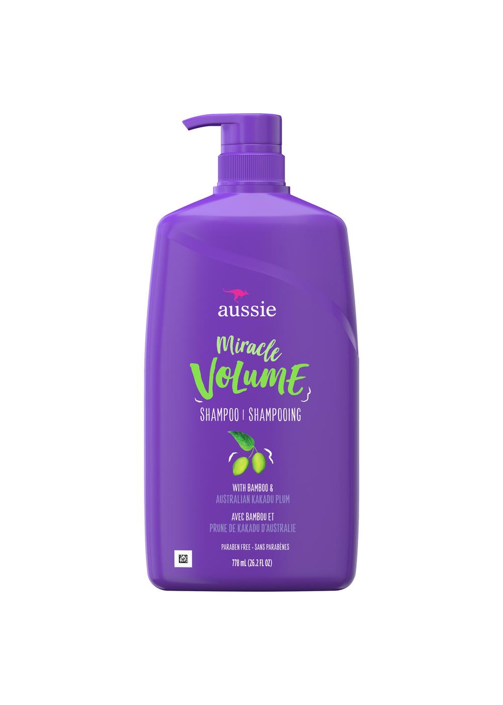 Aussie Miracle Volume Shampoo - Bamboo & Plum; image 8 of 9