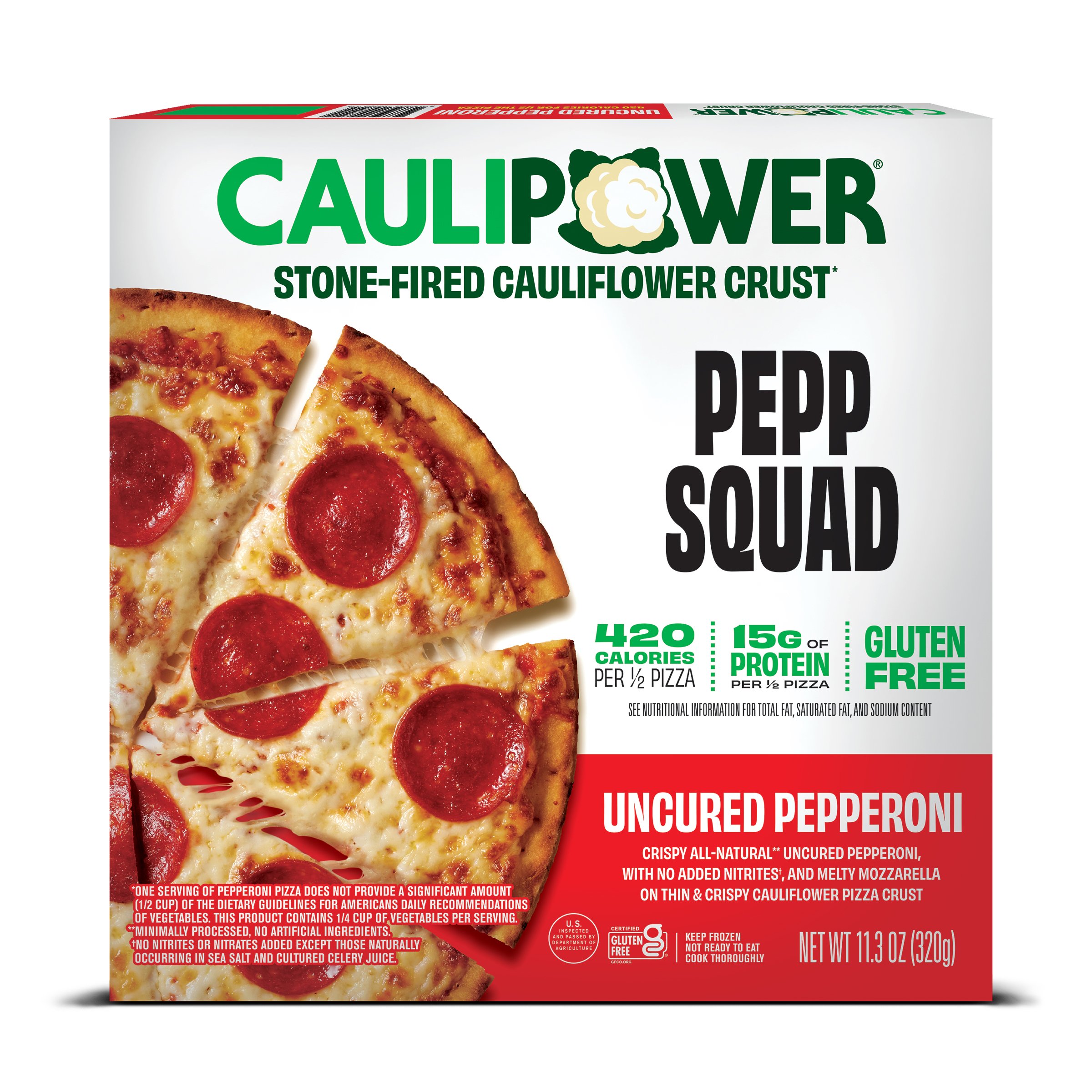 Caulipower Cauliflower Crust Frozen Pizza Uncured Pepperoni Shop