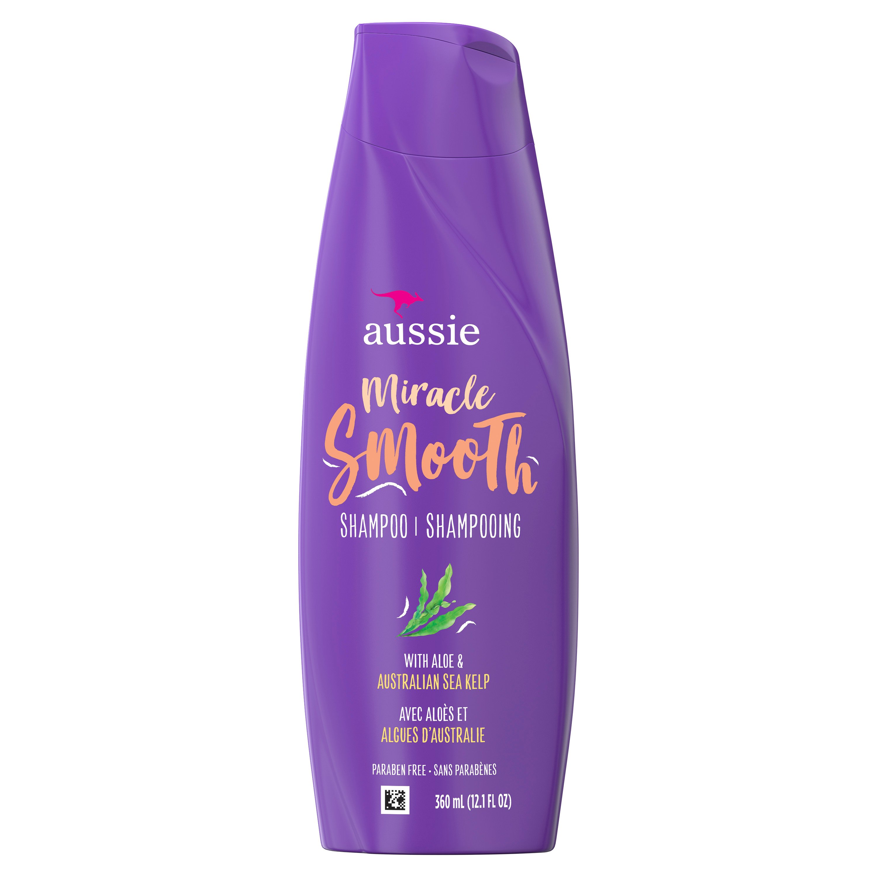 Aussie Miracle Smooth Shampoo with Aloe & Sea Kelp Shop Shampoo