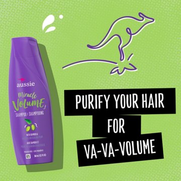 Aussie Miracle Volume Shampoo - Plum & Bamboo