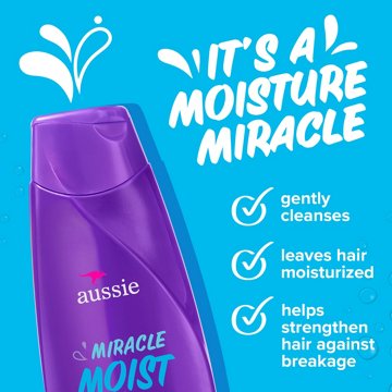 Aussie Miracle Moist Shampoo - Avocado & Jojoba Oil