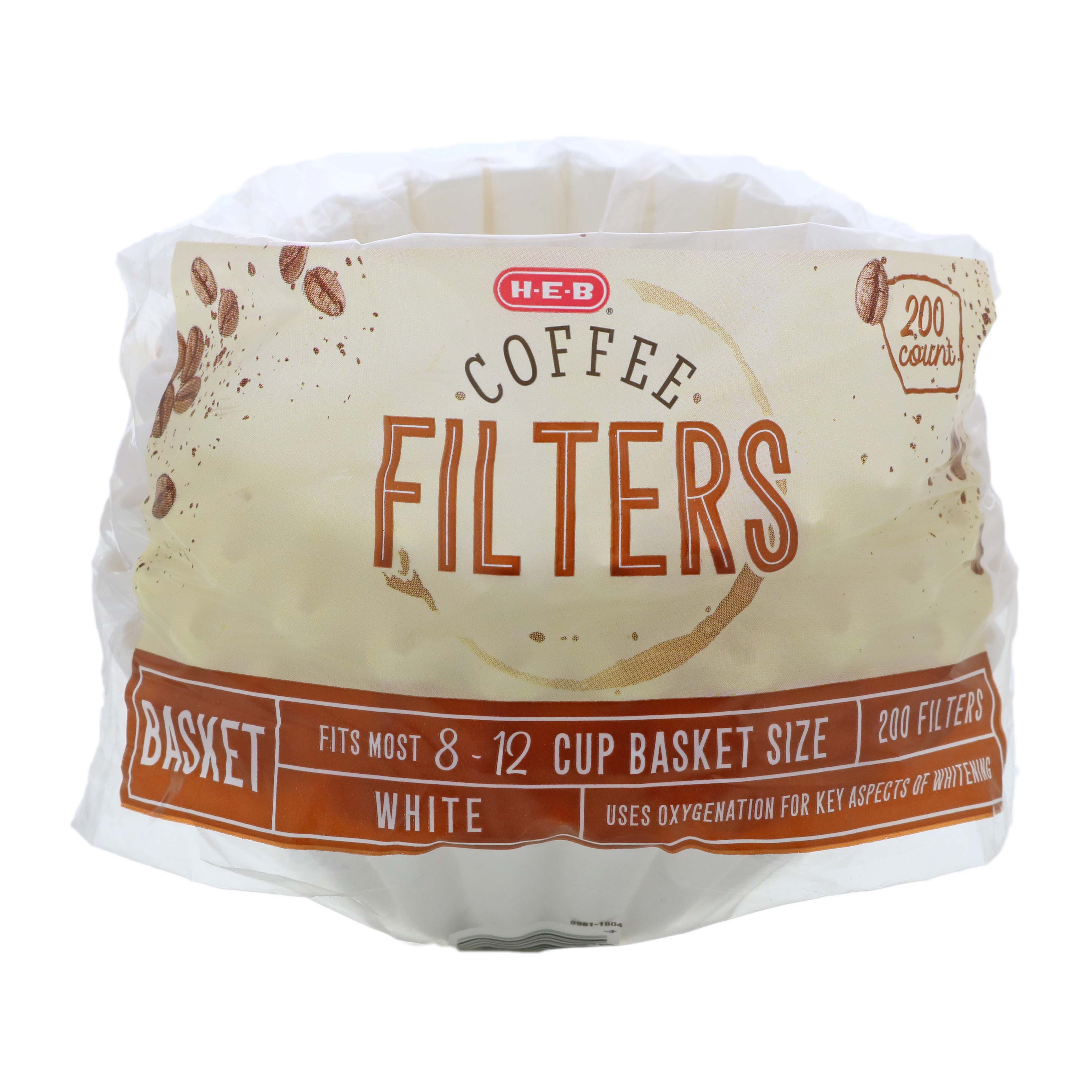 HEB Basket Coffee Filters White Shop Coffee filters at HEB