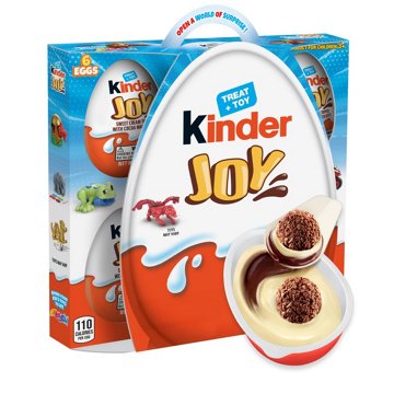 Kinder Joy Candy Egg + Toy Multi Pack