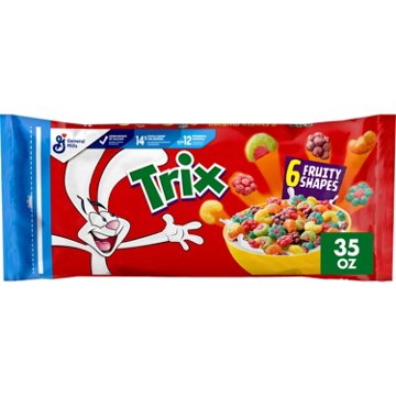 General Mills Trix Cereal Bag, 35 oz