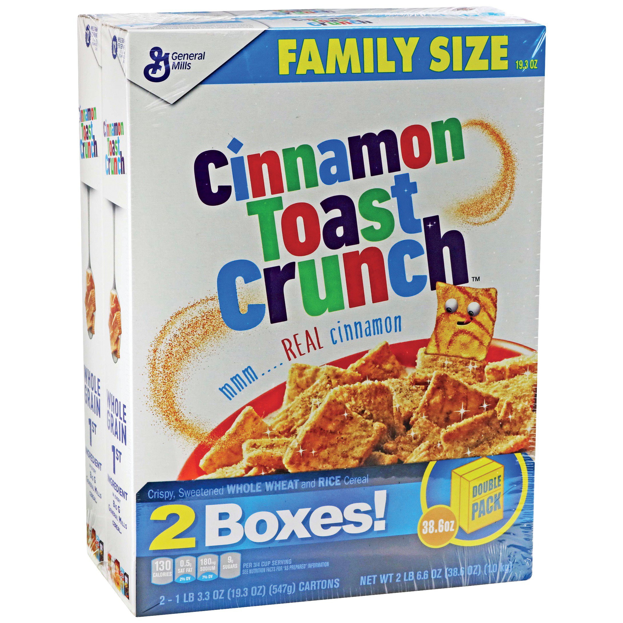 General Mills Cinnamon Toast Crunch Cereal Family Size - Shop Cereal at