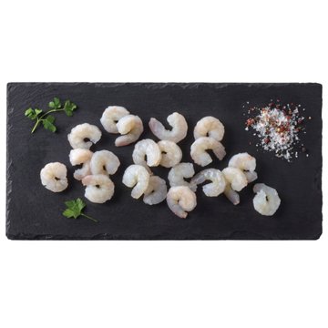 H-E-B Fish Market Peeled & Deveined Tail-Off Medium Texas White Raw Shrimp, 36 - 50 ct/lb, lb