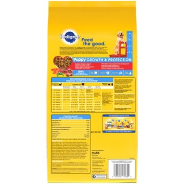Pedigree Puppy Dry Puppy Food - Grilled Steak and Vegetable Flavor
