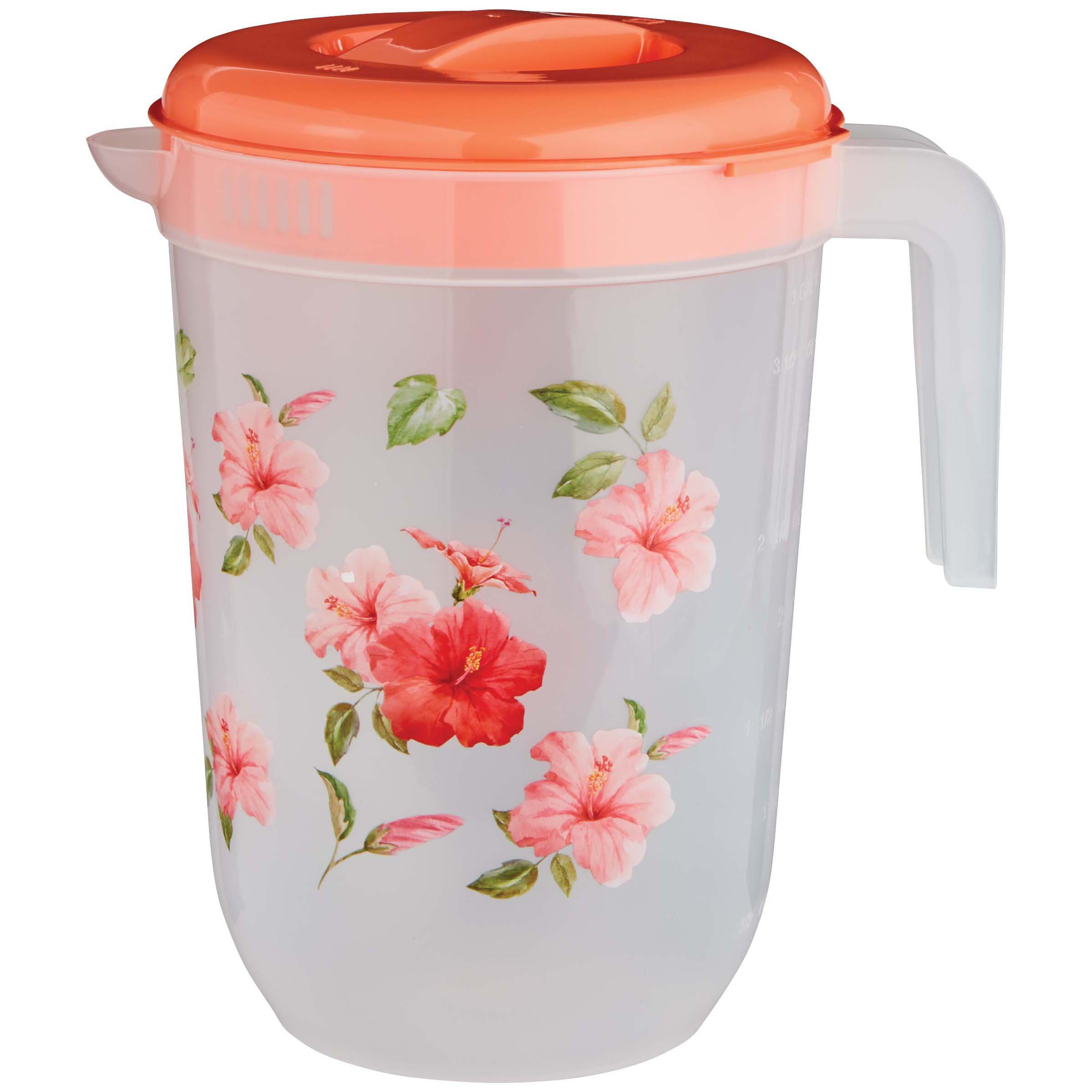 Haven & Key Polypropylene Summer Flower Pitcher - Shop Pitchers ...