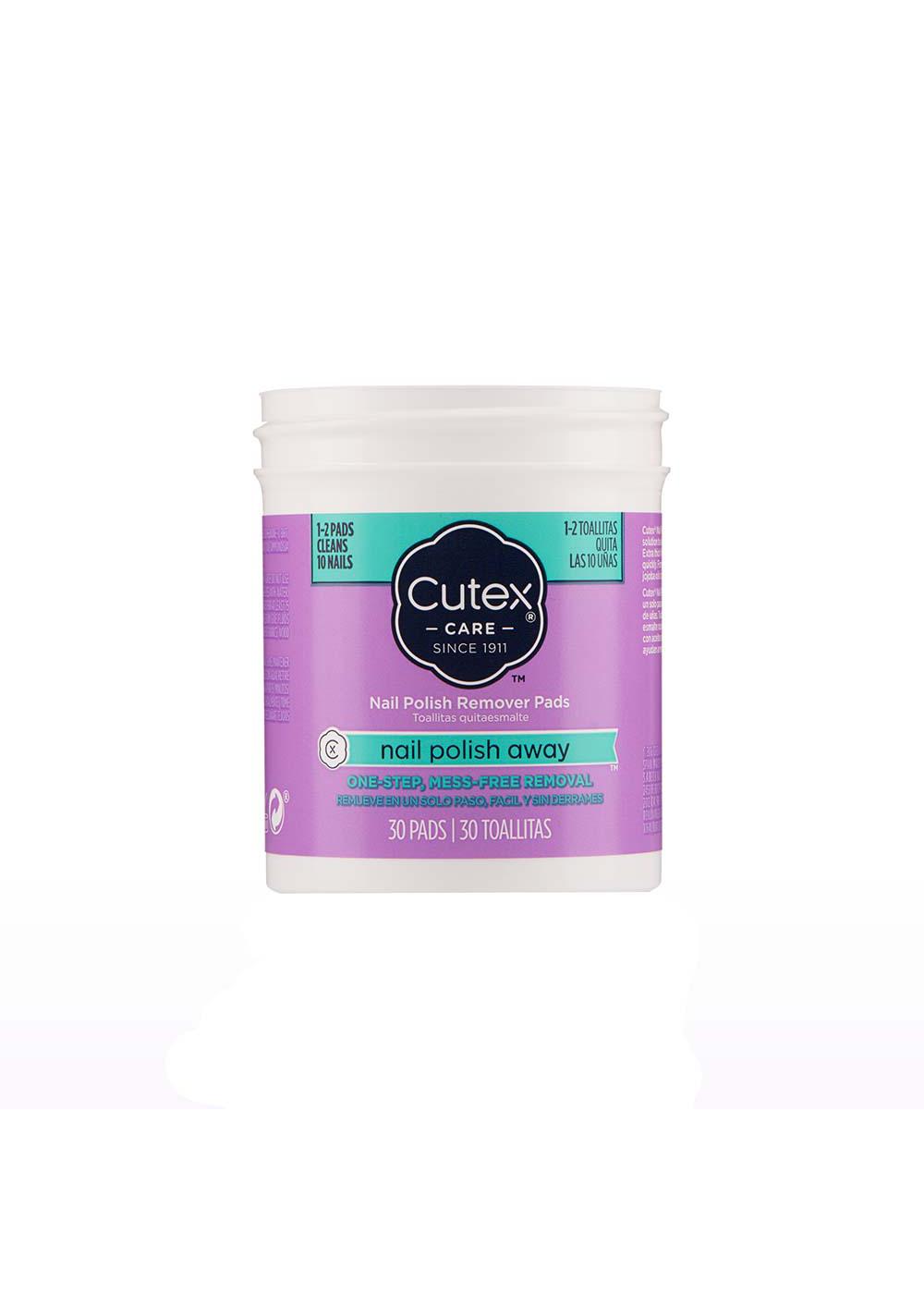 Cutex Nail Polish Away Sponge Nail Polish Remover Pads; image 2 of 5