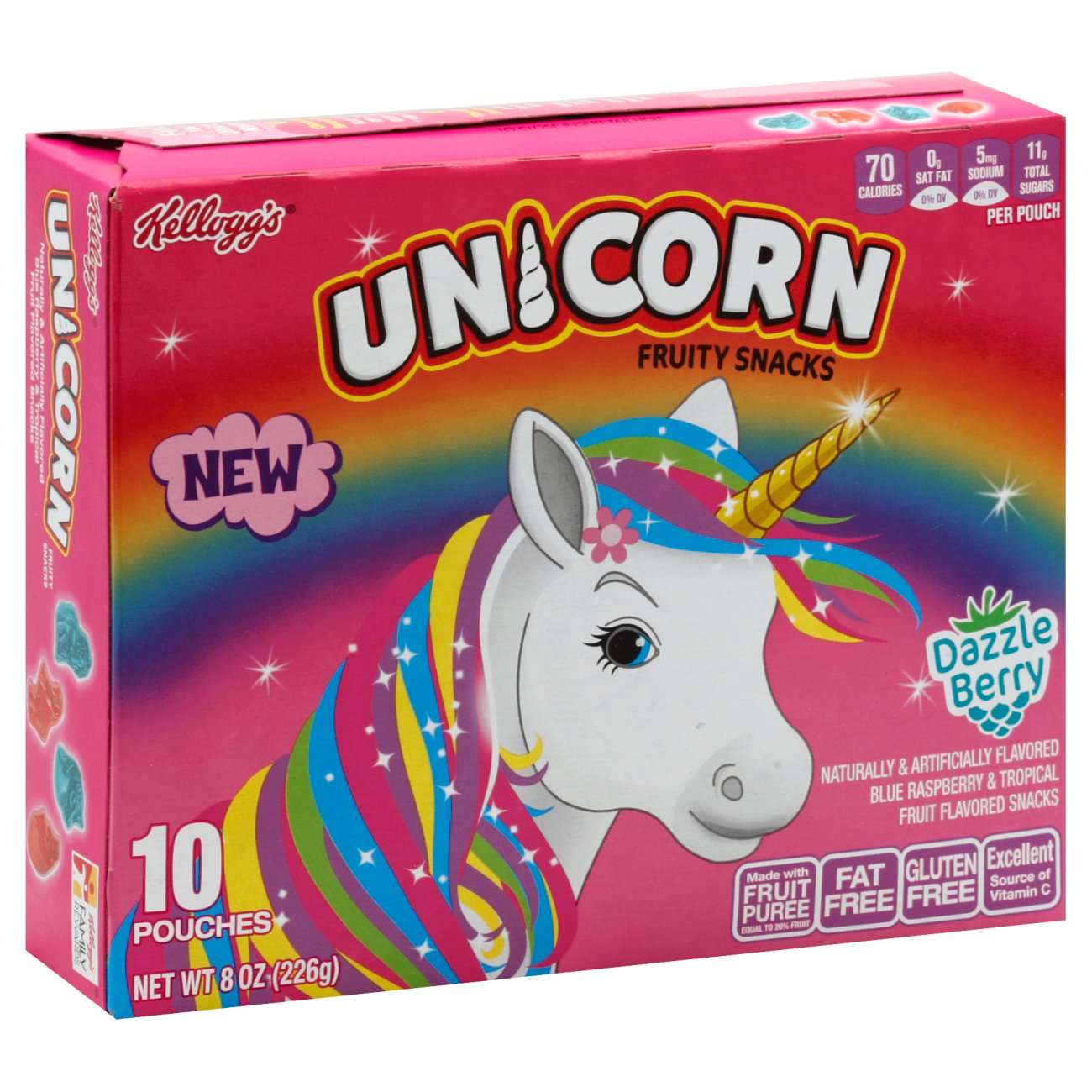 Kellogg's Unicorn Fruit Snacks Shop Fruit snacks at HEB