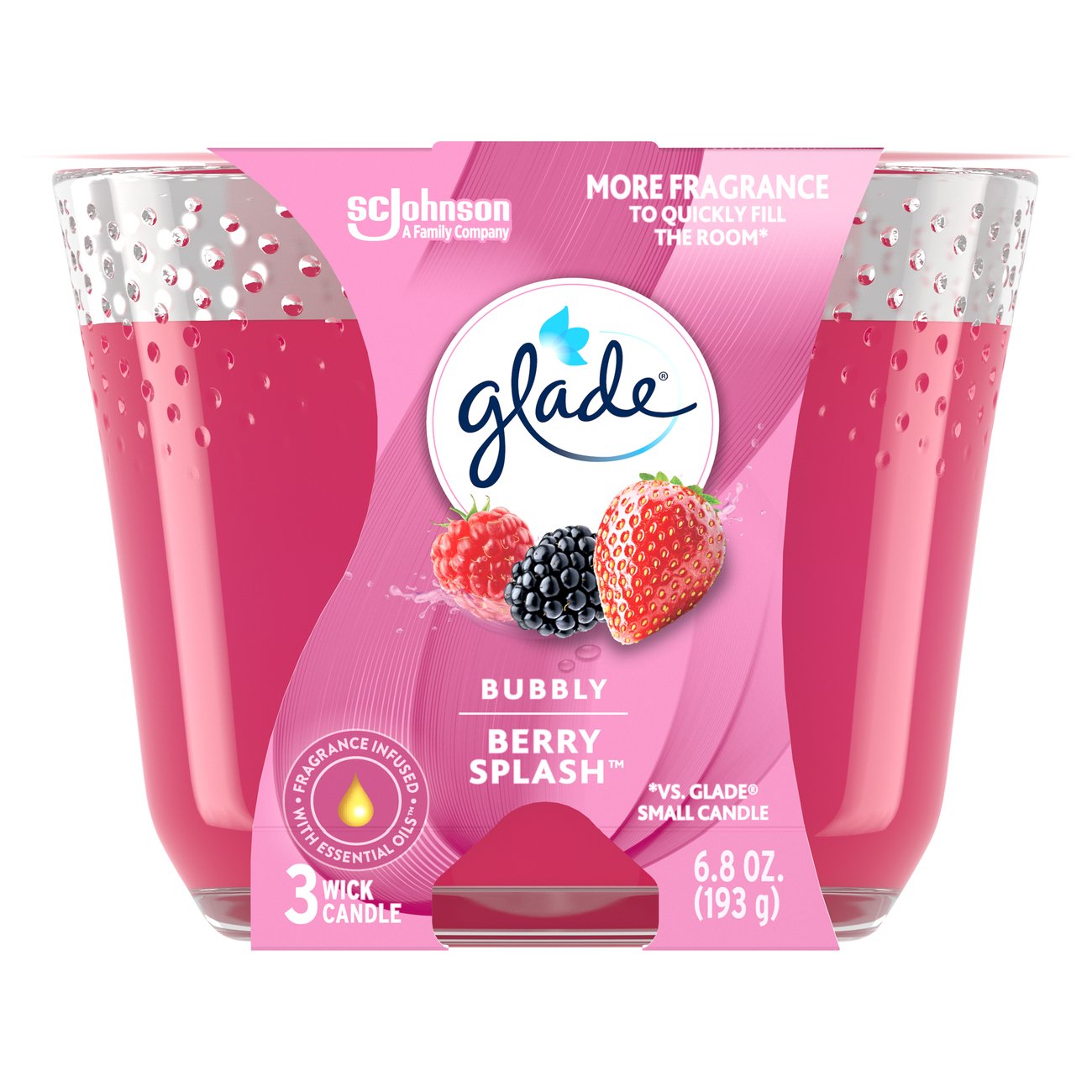 Glade Berry Pop Candle Shop Air Fresheners & Candles at HEB