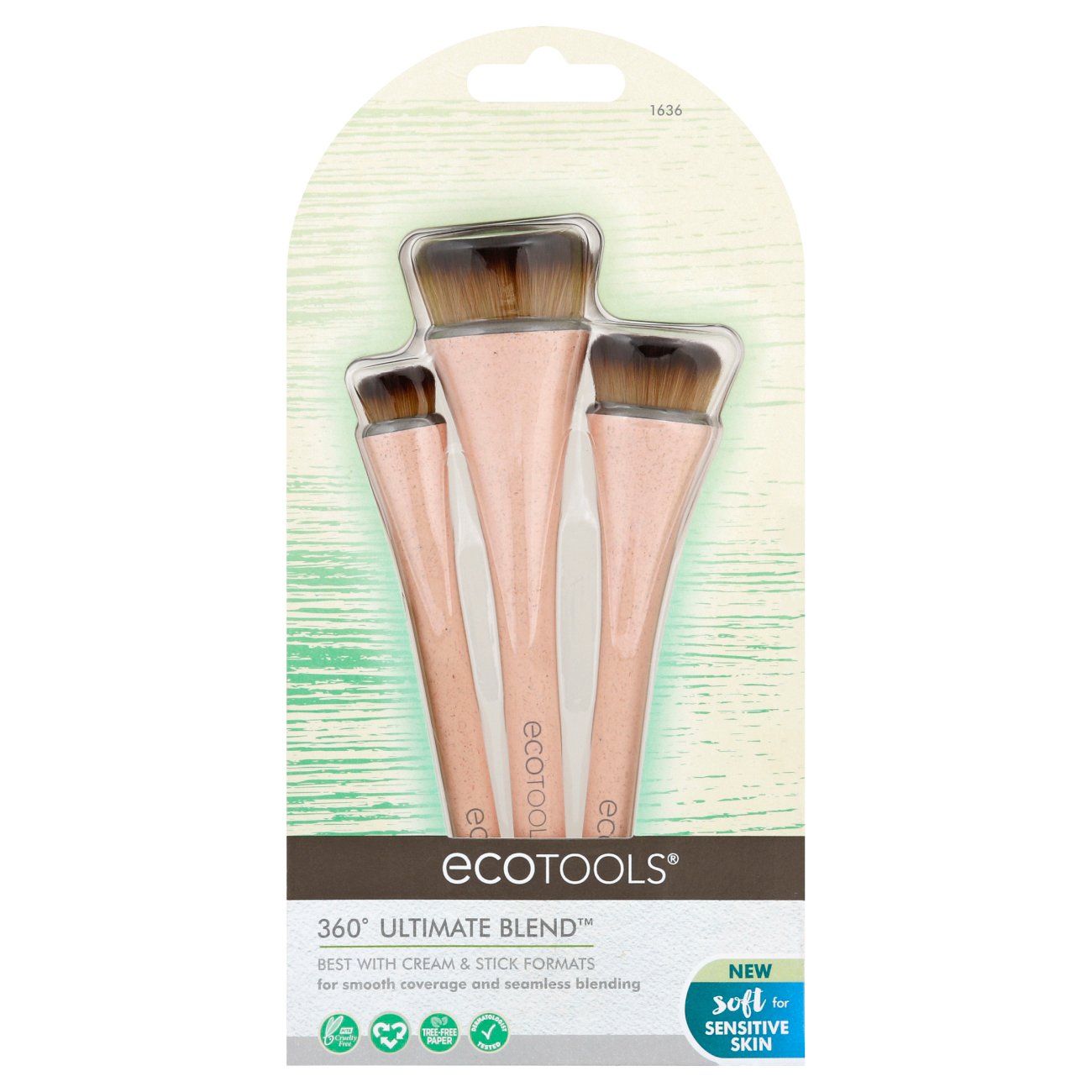 EcoTools 360 Ultimate Blend Brush Set Shop Brushes at HEB