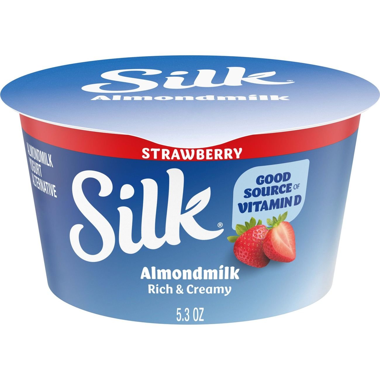 Silk Almondmilk Strawberry Yogurt Alternative Shop Yogurt at HEB