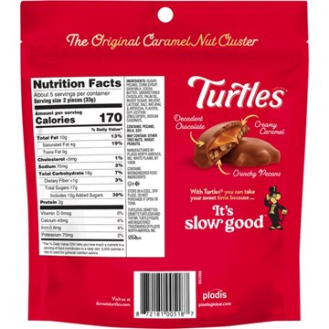 Turtles Bites Original Pecan Candy