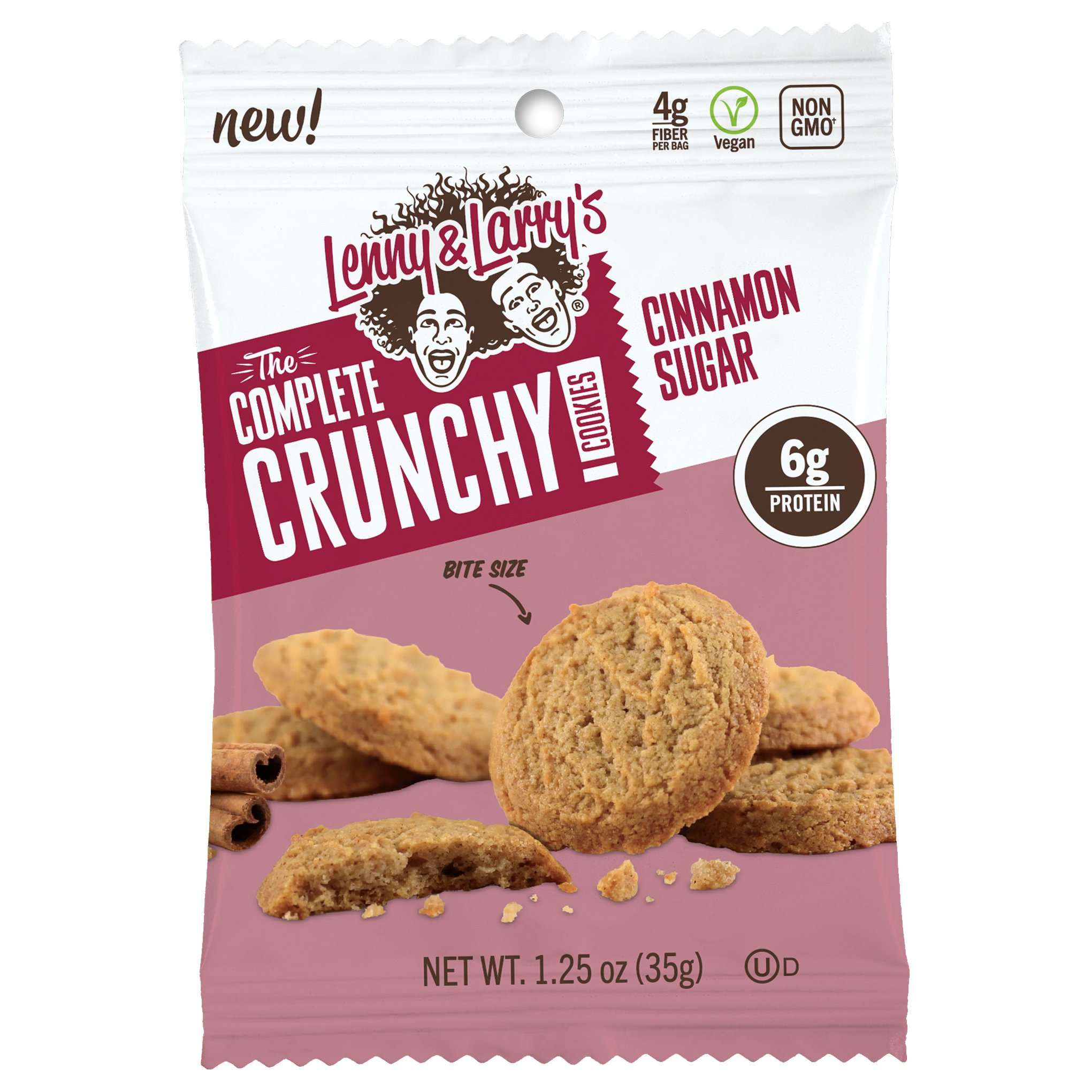 Lenny & Larry's The Complete Crunchy Cookies Cinnamon Sugar - Shop ...