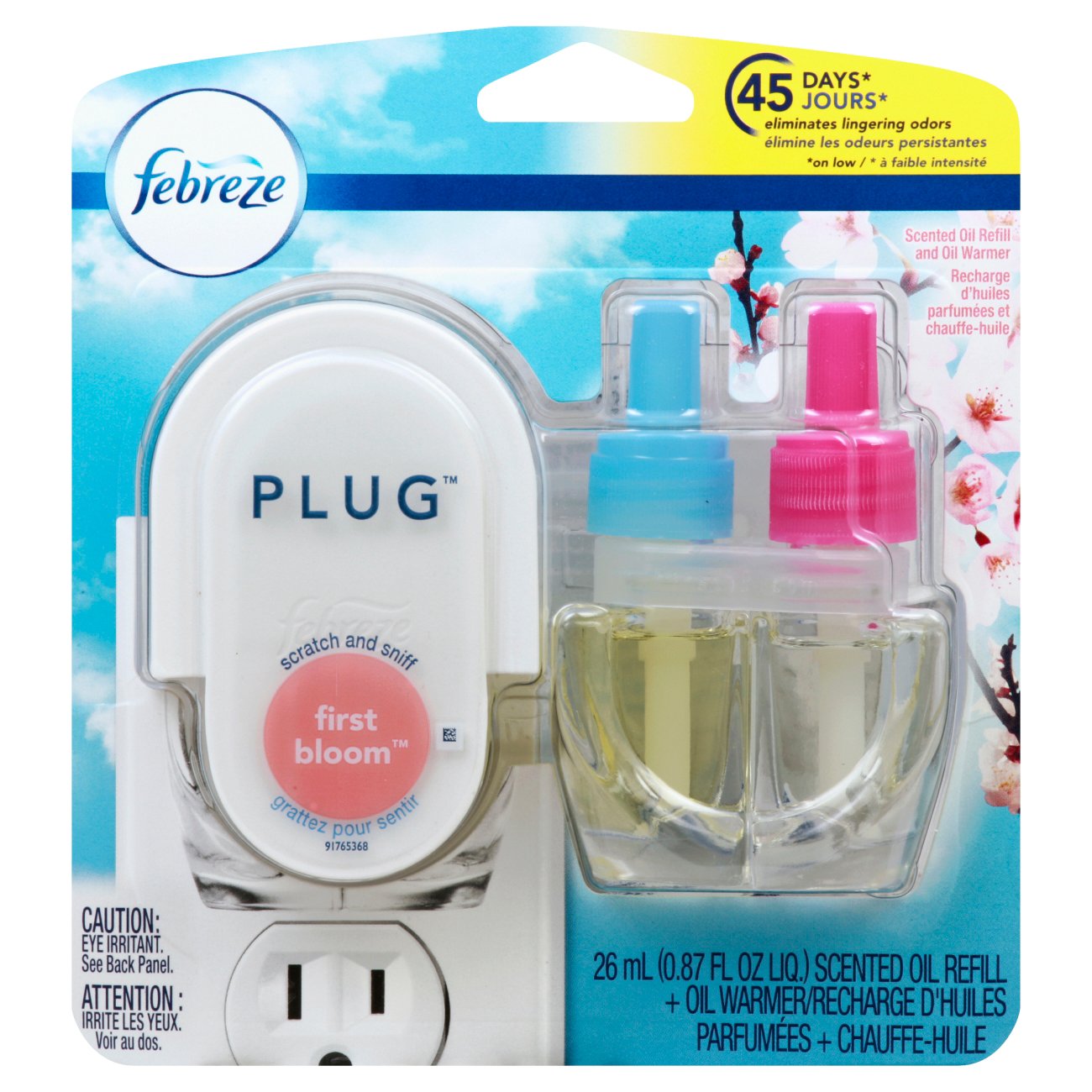 Febreze Plug Starter Kit First Bloom Shop Air Fresheners at HEB