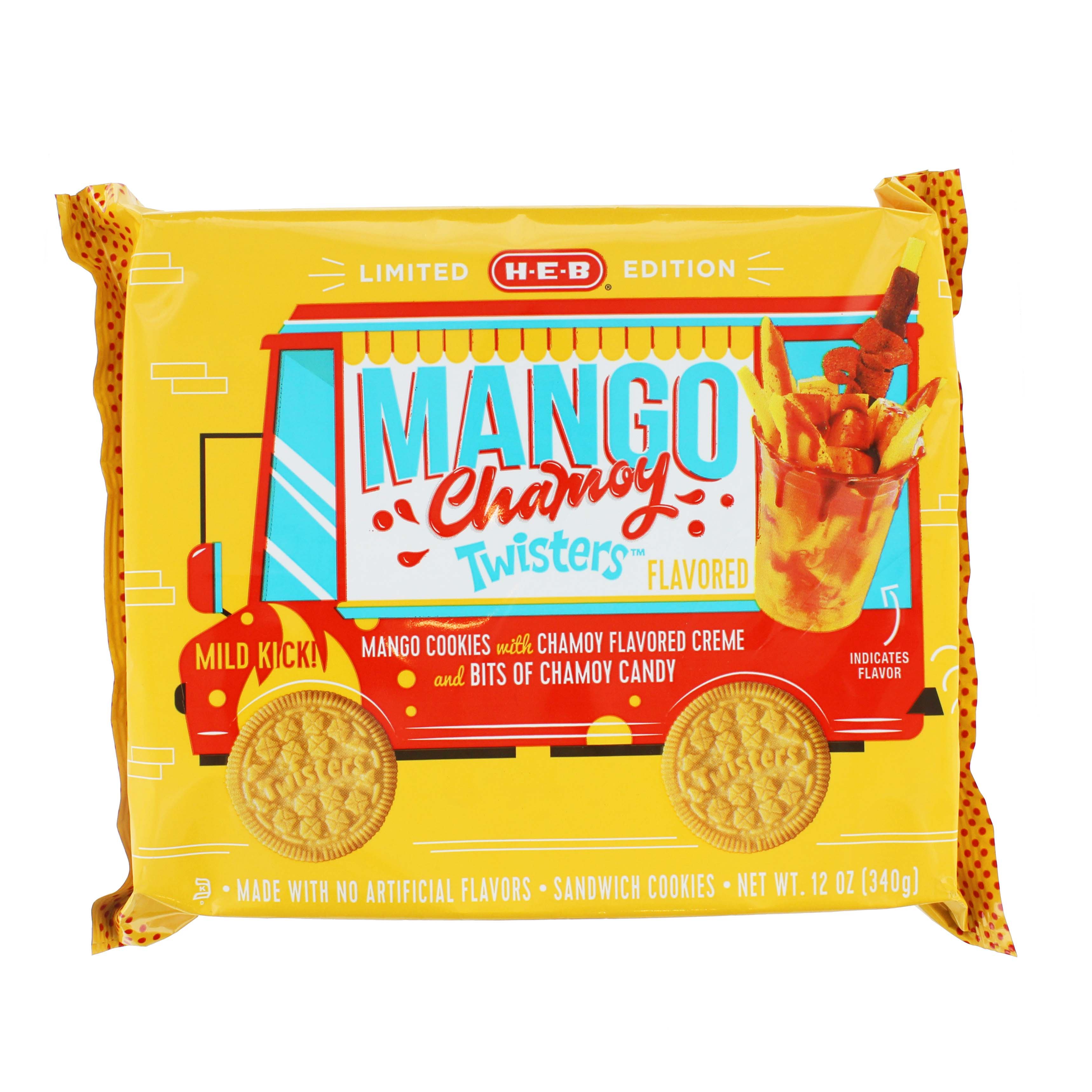 HEB Select Ingredients Mango Chamoy Twisters Shop Cookies at HEB