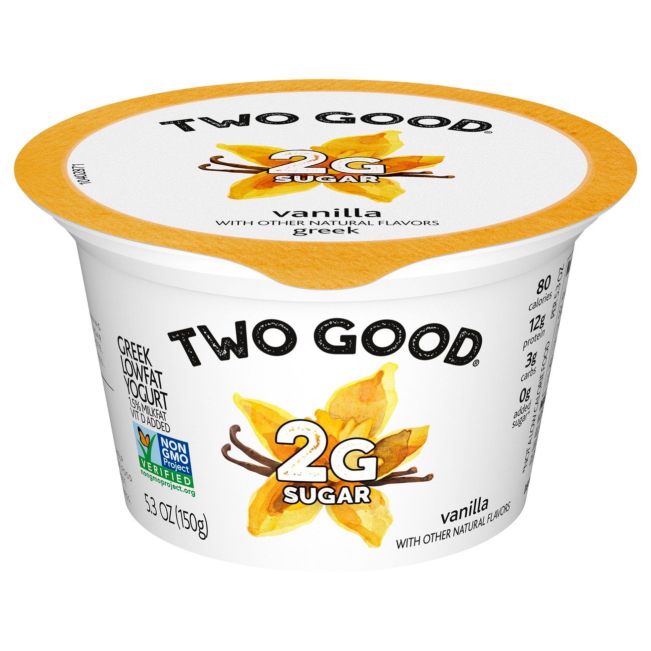 Two Good Low Fat Vanilla Greek Yogurt Shop Yogurt At H E B 