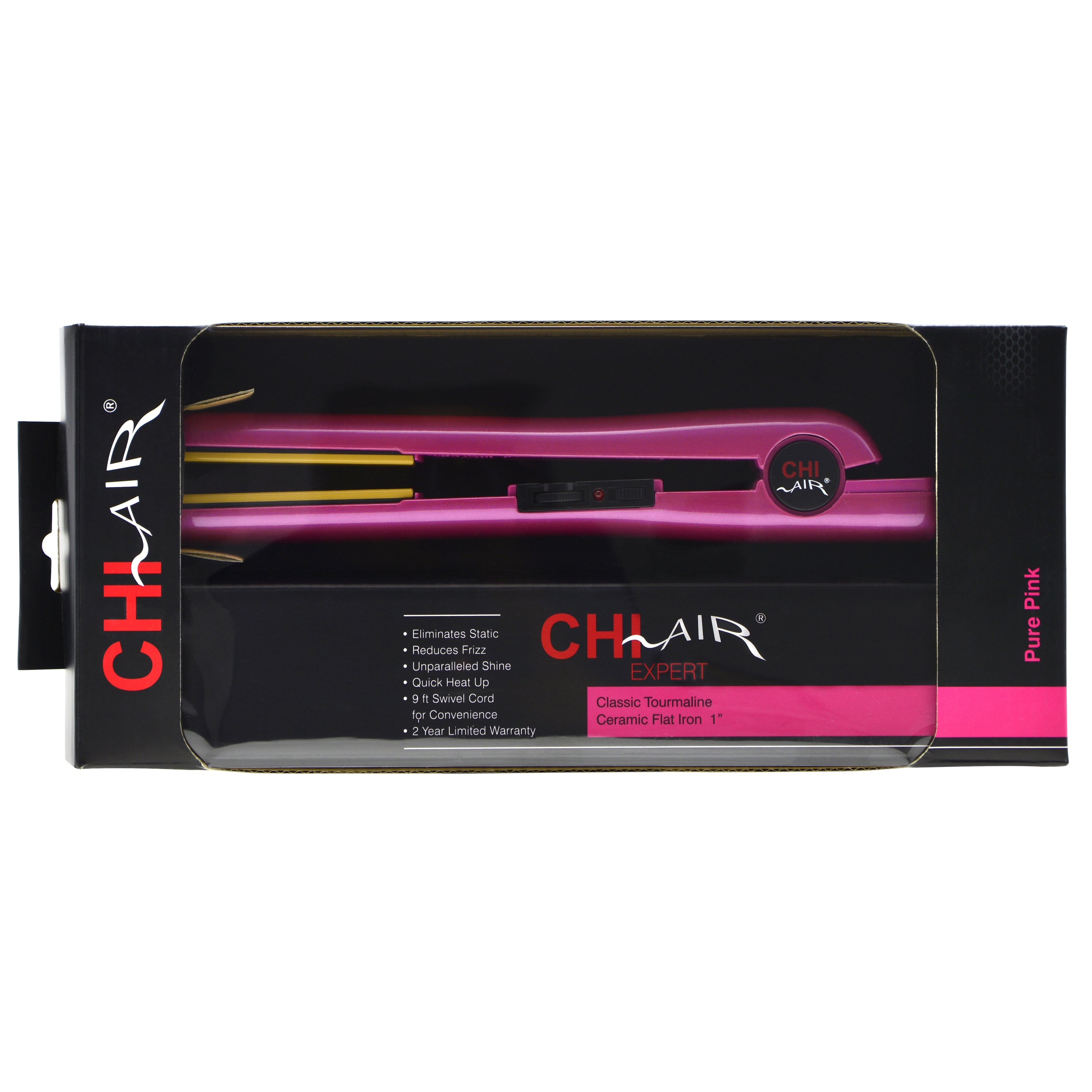 Pink chi 2025 hair straightener