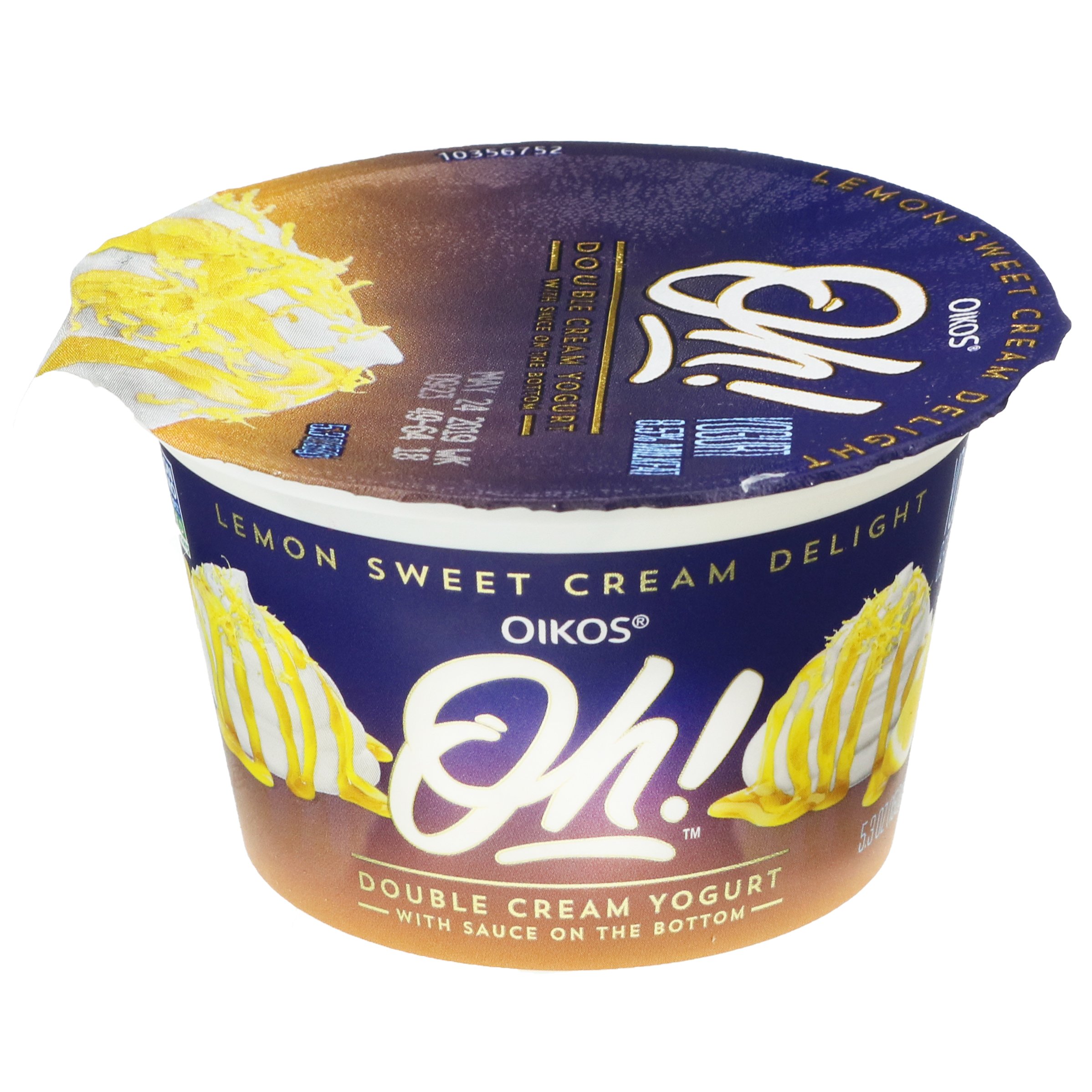 Dannon Oikos Oh! Lemon Sweet Cream Delight Double Cream Yogurt Shop