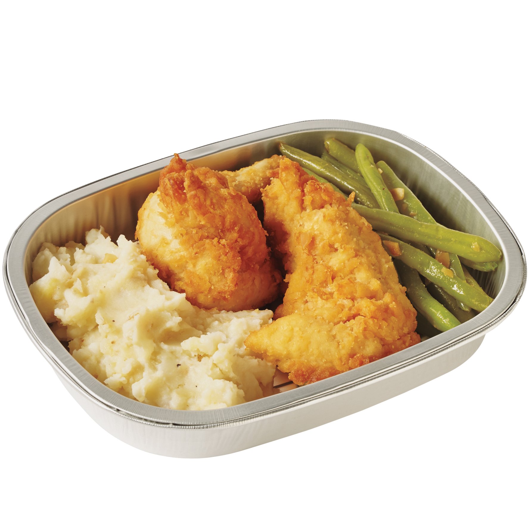 HEB Meal Simple Chicken Tenders with Green Beans and Mashed Potatoes