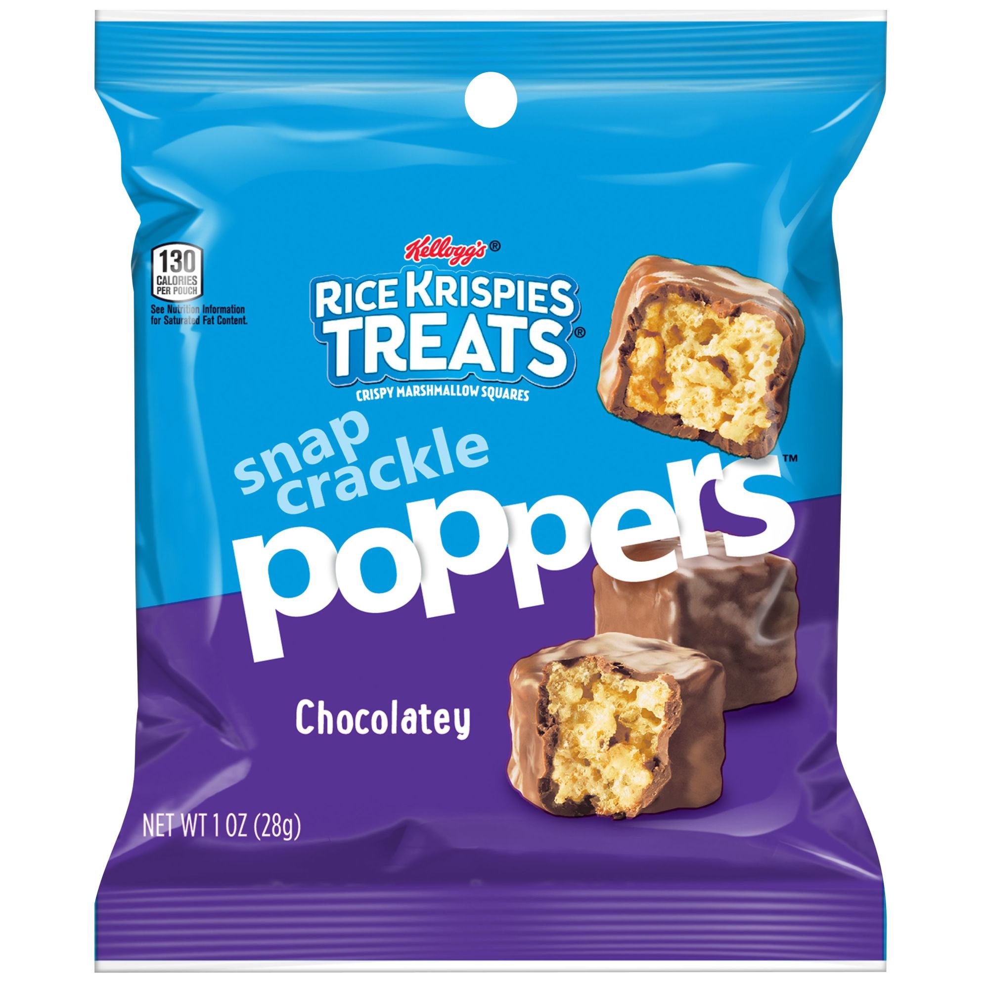 Kellogg's Rice Krispies Treats Snap Crackle Poppers Crispy Marshmallow