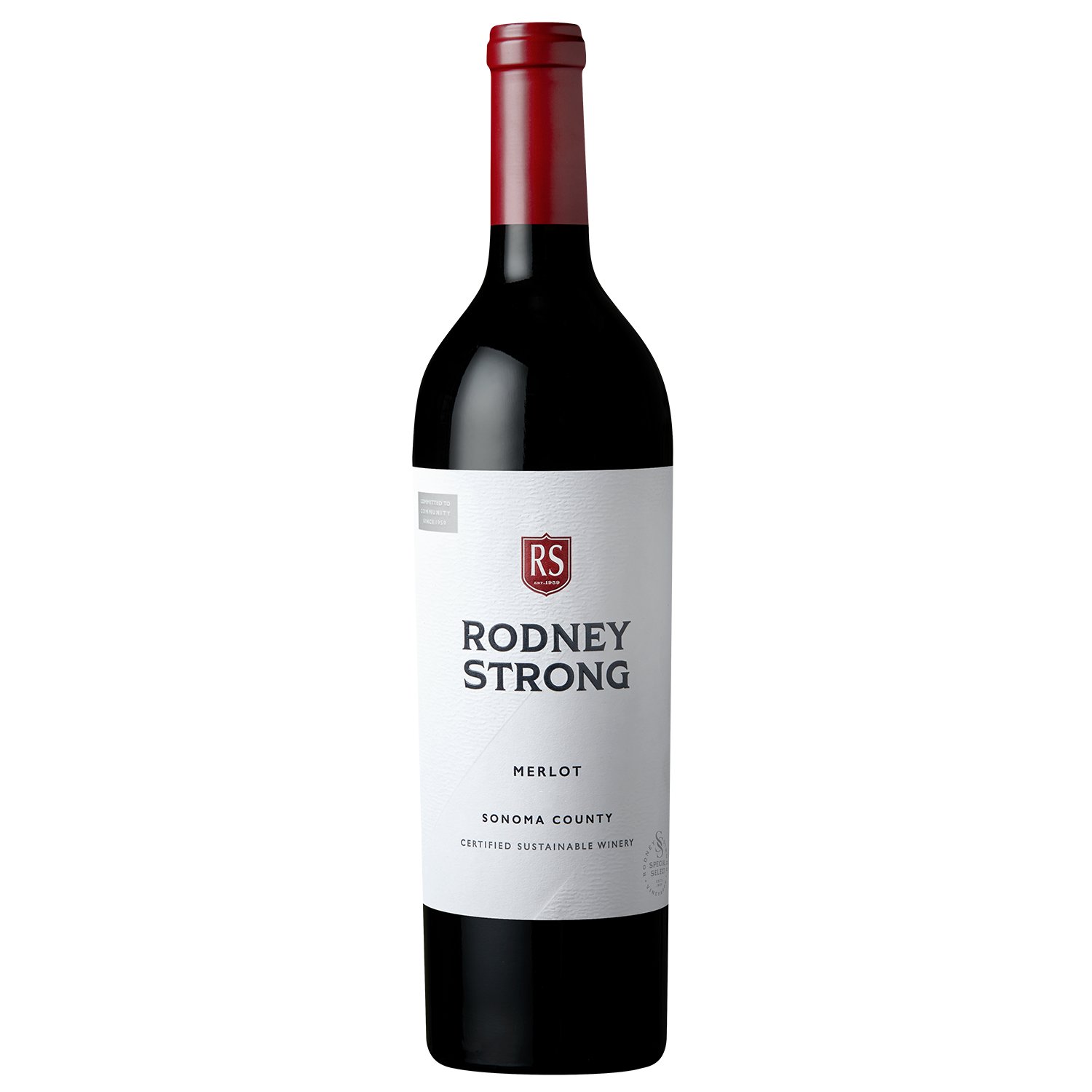 Rodney Strong Sonoma Select Merlot Calfornia Red Wine, 750 mL