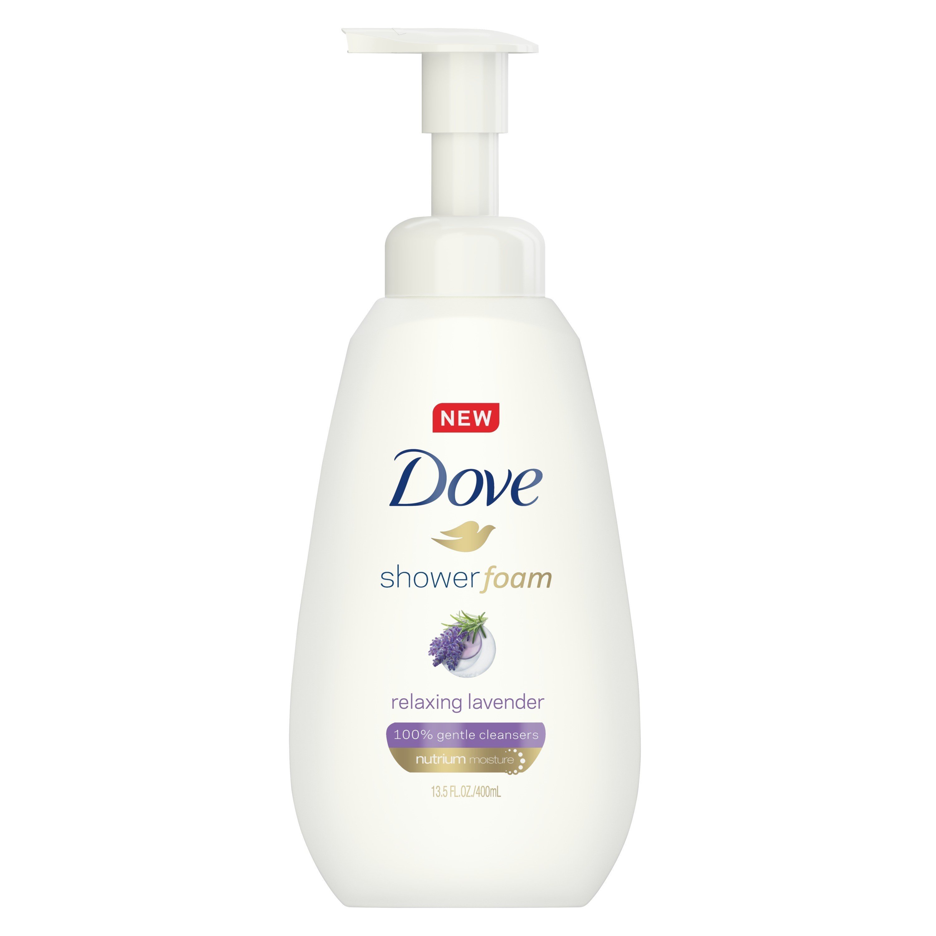 Dove Purely Pampering Relaxing Lavender Shower Foam Shop Body Wash at
