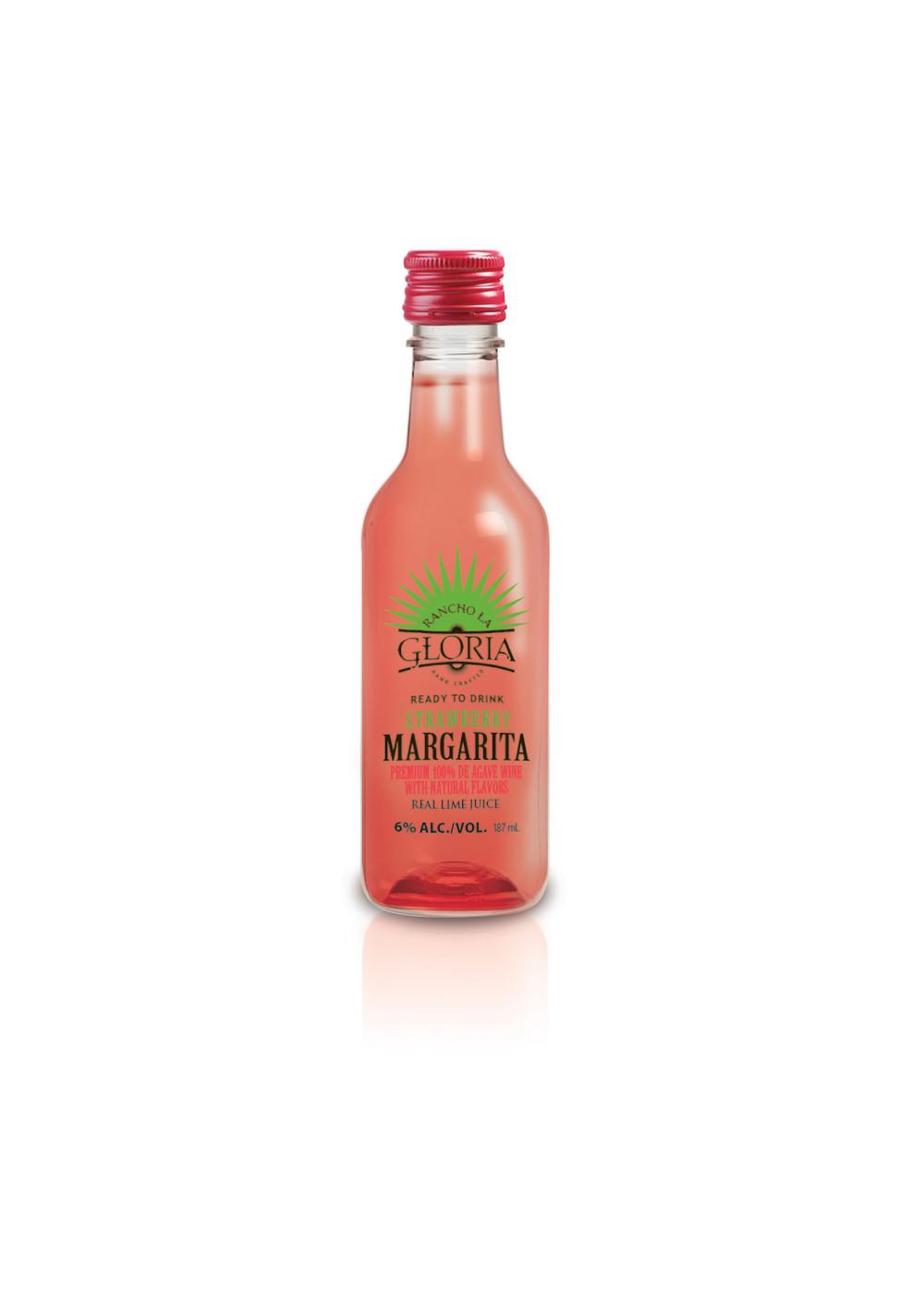 Rancho La Gloria Strawberry Margarita 187 mL Bottles; image 2 of 2