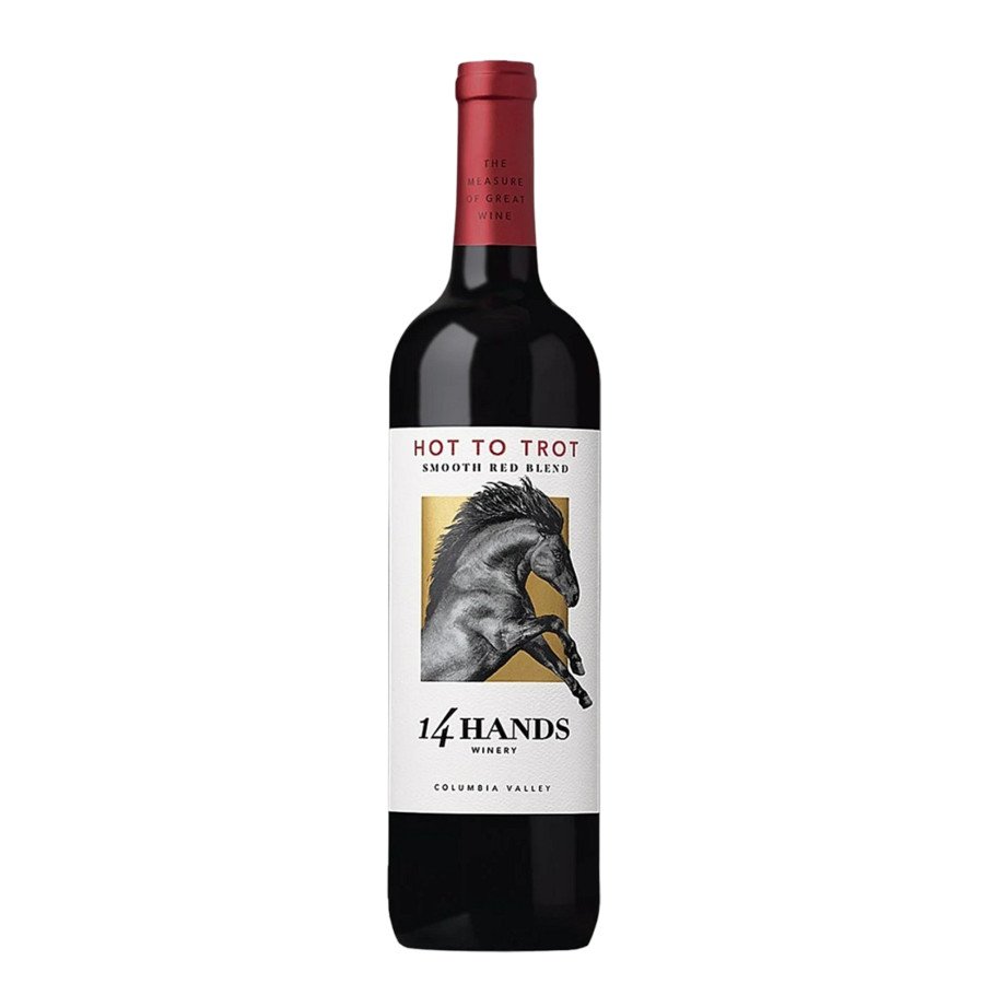 14 Hands Hot to Trot Smooth Red Blend Washington Wine, 750 mL