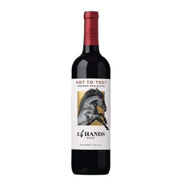 14 Hands Hot to Trot Smooth Red Blend Washington Wine, 750 mL