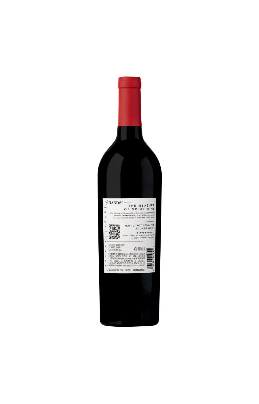 14 Hands Hot to Trot Red Vineyard Select Red Blend Wine; image 2 of 2