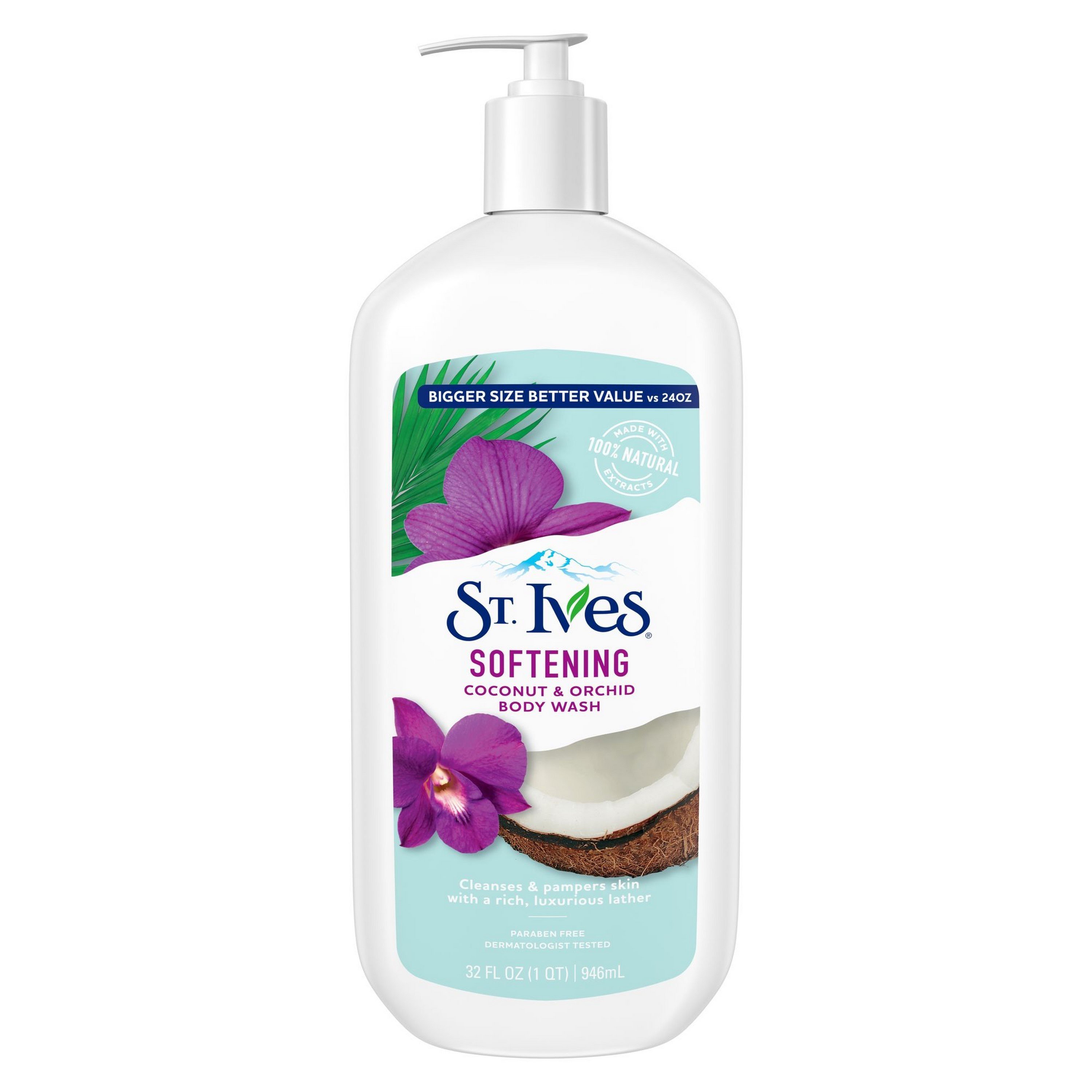 St Ives Coconut And Orchid Softening Body Wash Shop Cleansers And Soaps At H E B