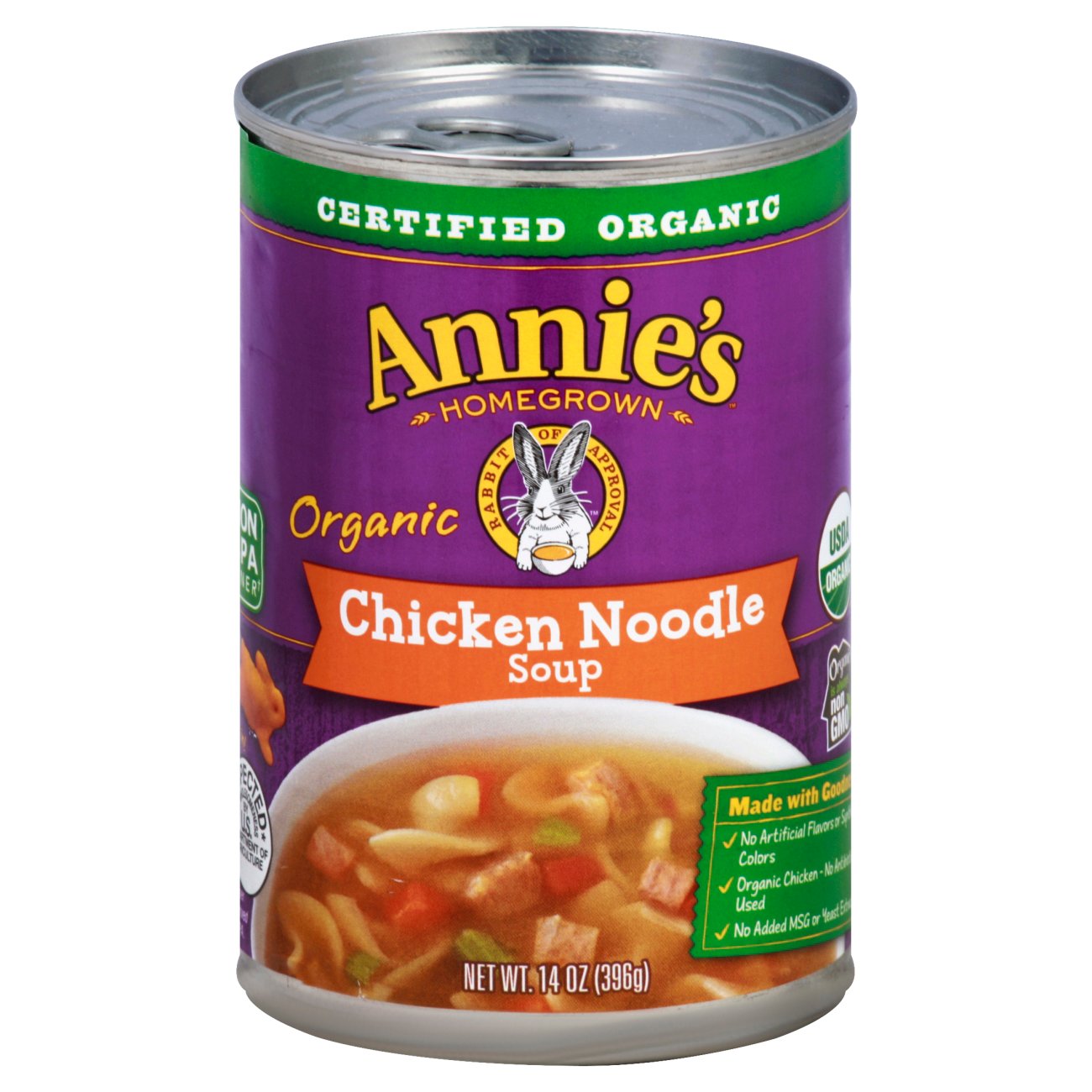 Annie's Homegrown Organic Chicken Noodle Soup Shop Soups & Chili at HEB