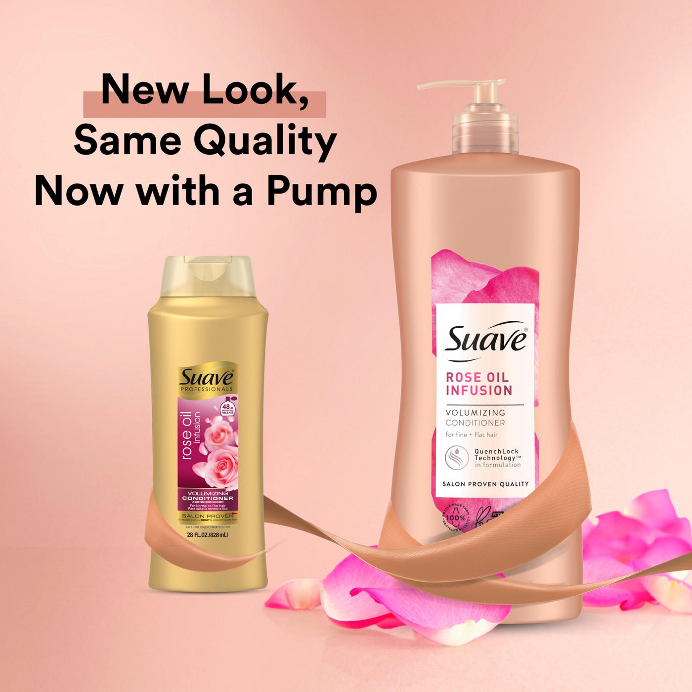 Suave Professionals Rose Oil Infusion Conditioner; image 6 of 6