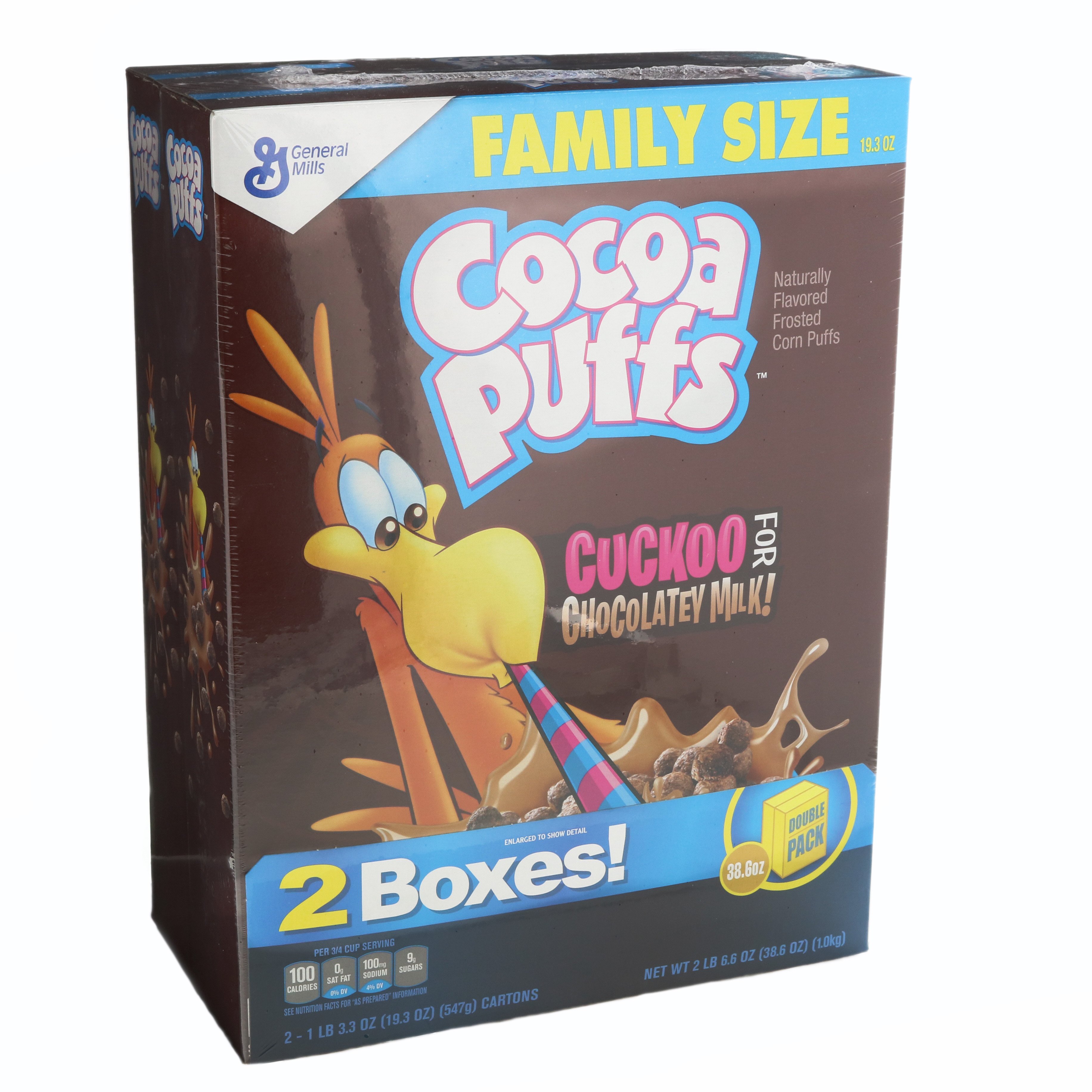 General Mills Cocoa Puffs Family Size Shop Cereal at HEB