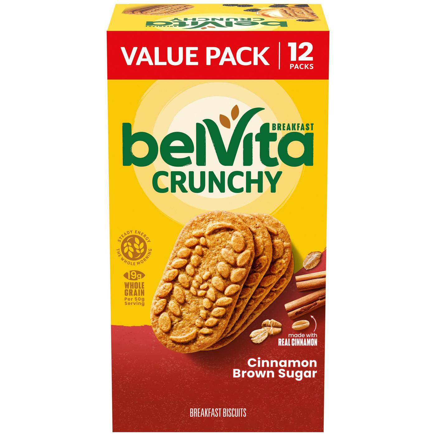 belVita Cinnamon Brown Sugar Breakfast Biscuits Value Pack; image 1 of 8