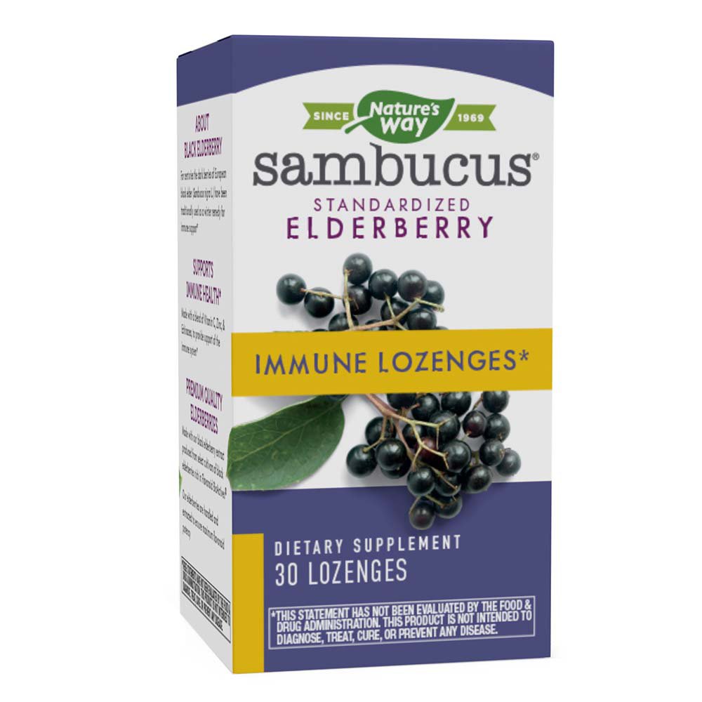 Nature's Way Sambucus Immune Lozenge - Shop Sinus & Allergy at H-E-B