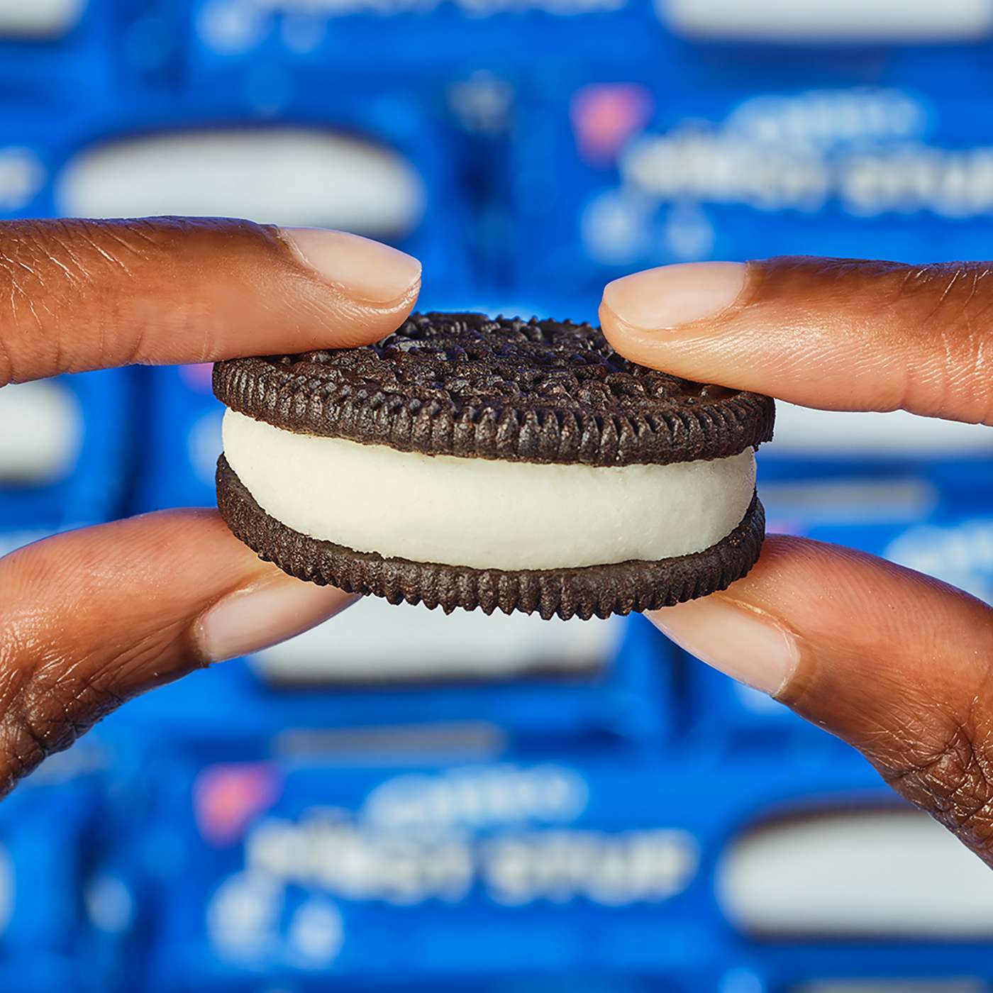 OREO Mega Stuf Chocolate Sandwich Cookies Family Size; image 6 of 8