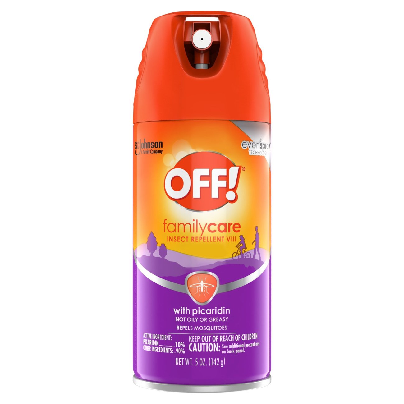 Off! FamilyCare Picaridin Insect Repellent VIII Aerosol - Shop Insect ...