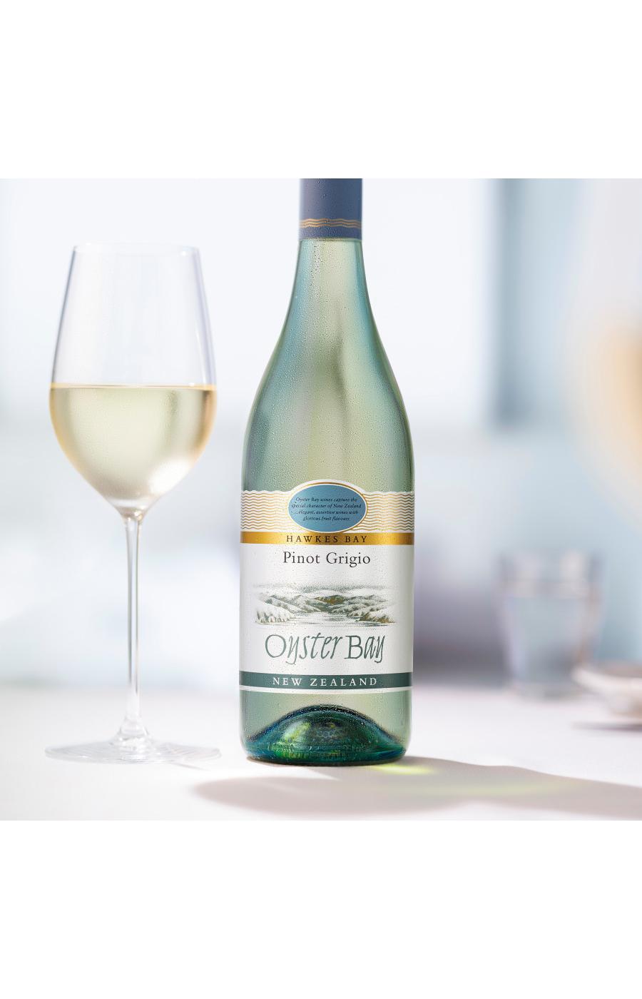 Oyster Bay Pinot Grigio White Wine New Zealand; image 3 of 6