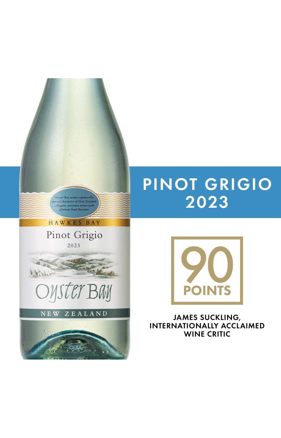 Oyster Bay Pinot Grigio White Wine New Zealand; image 4 of 6