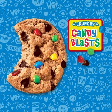Chips Ahoy! Candy Blasts Chocolate Chip Cookies Family Size