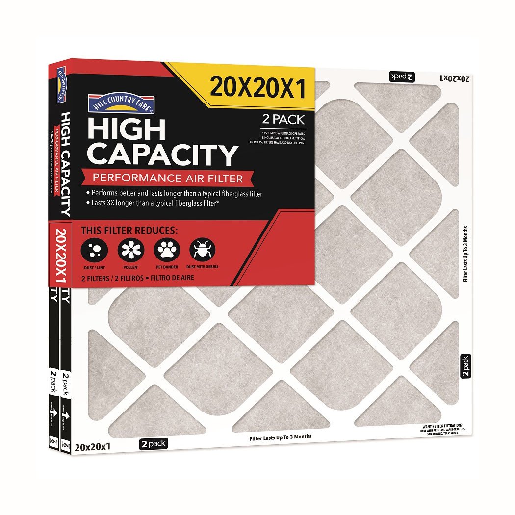 Hill Country Fare High Capacity Performance Air Filter, 2 Pk Shop Air