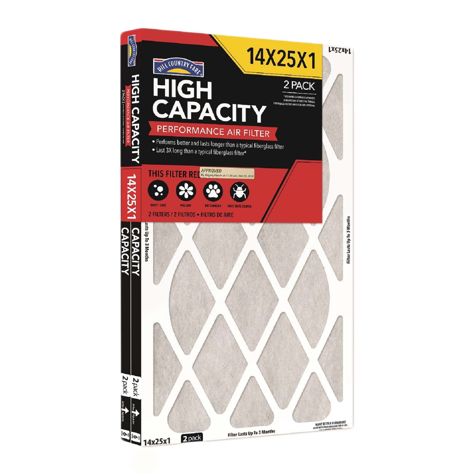 Hill Country Fare High Capacity Performance Air Filters Shop Air