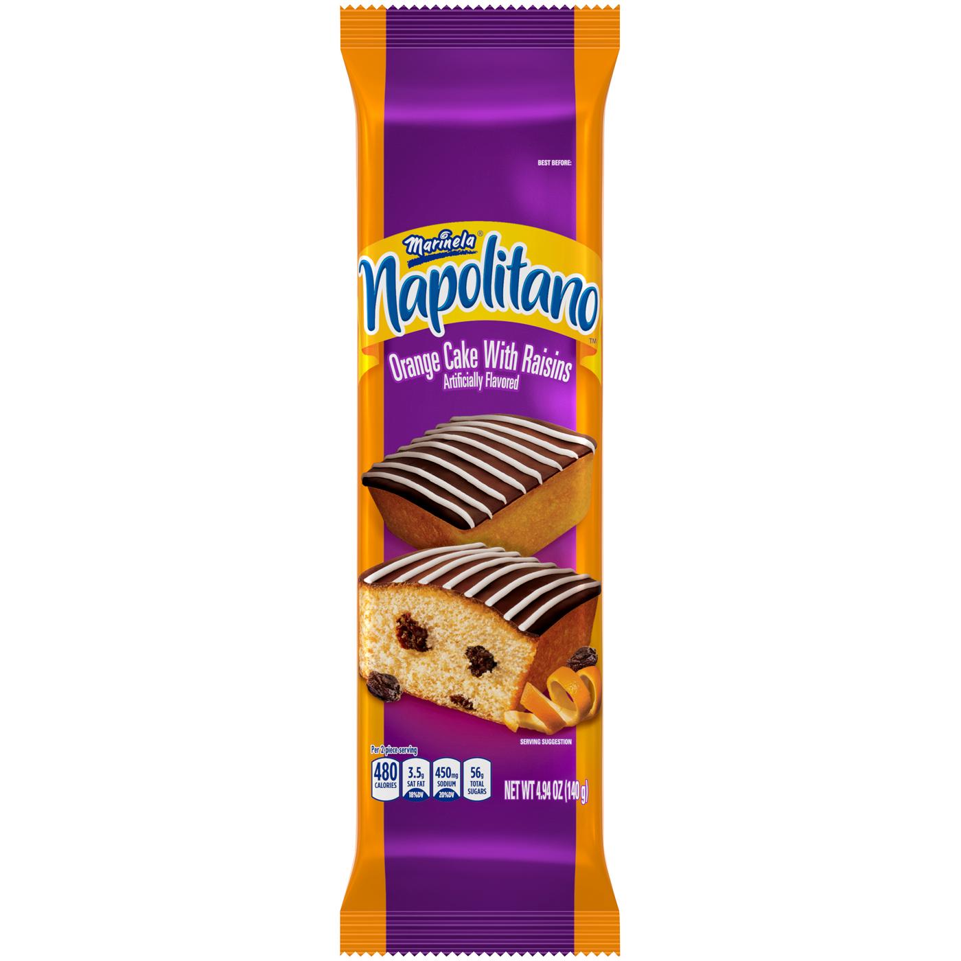 Marinela Napolitano Orange Cakes with Raisins; image 1 of 7