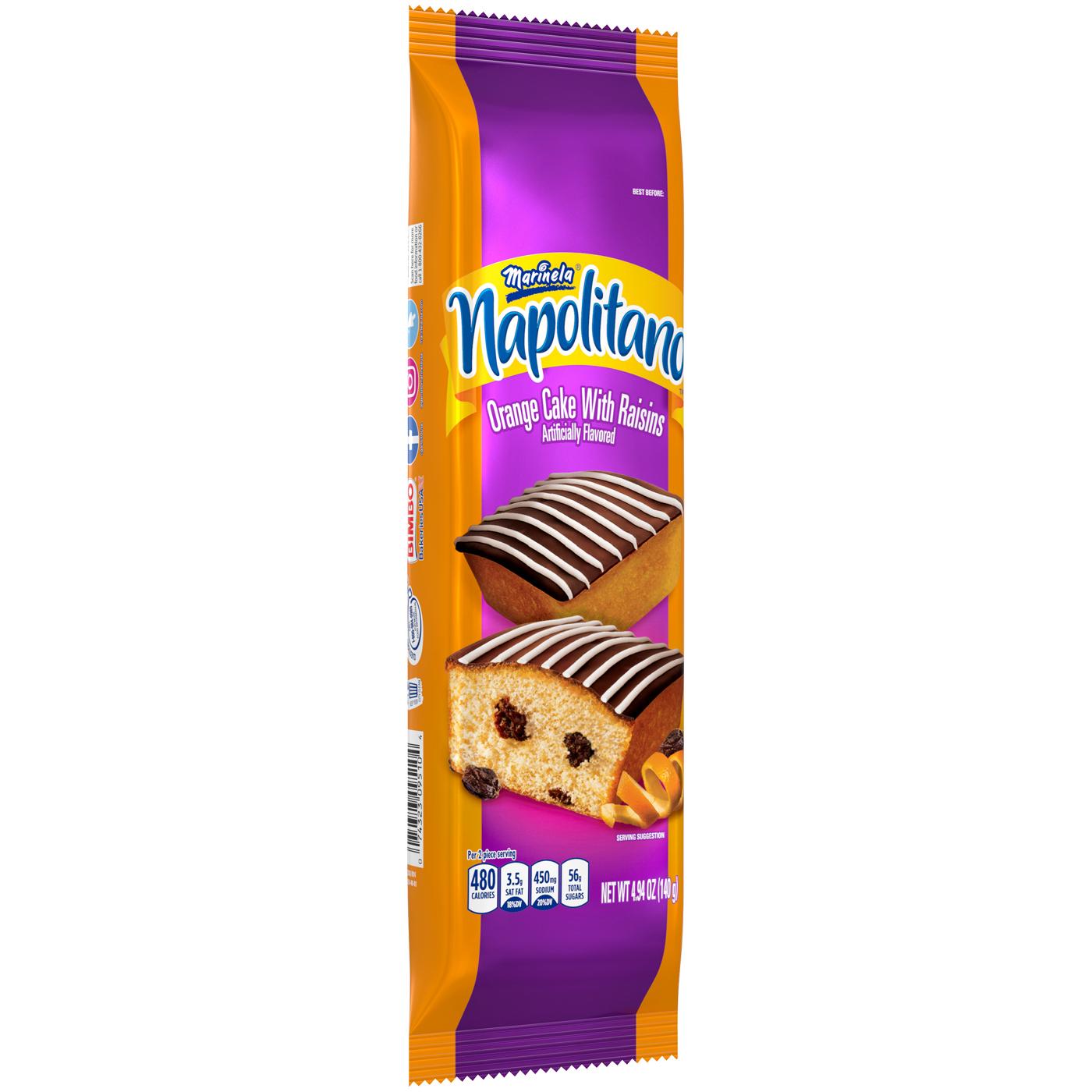 Marinela Napolitano Orange Cakes with Raisins; image 2 of 7