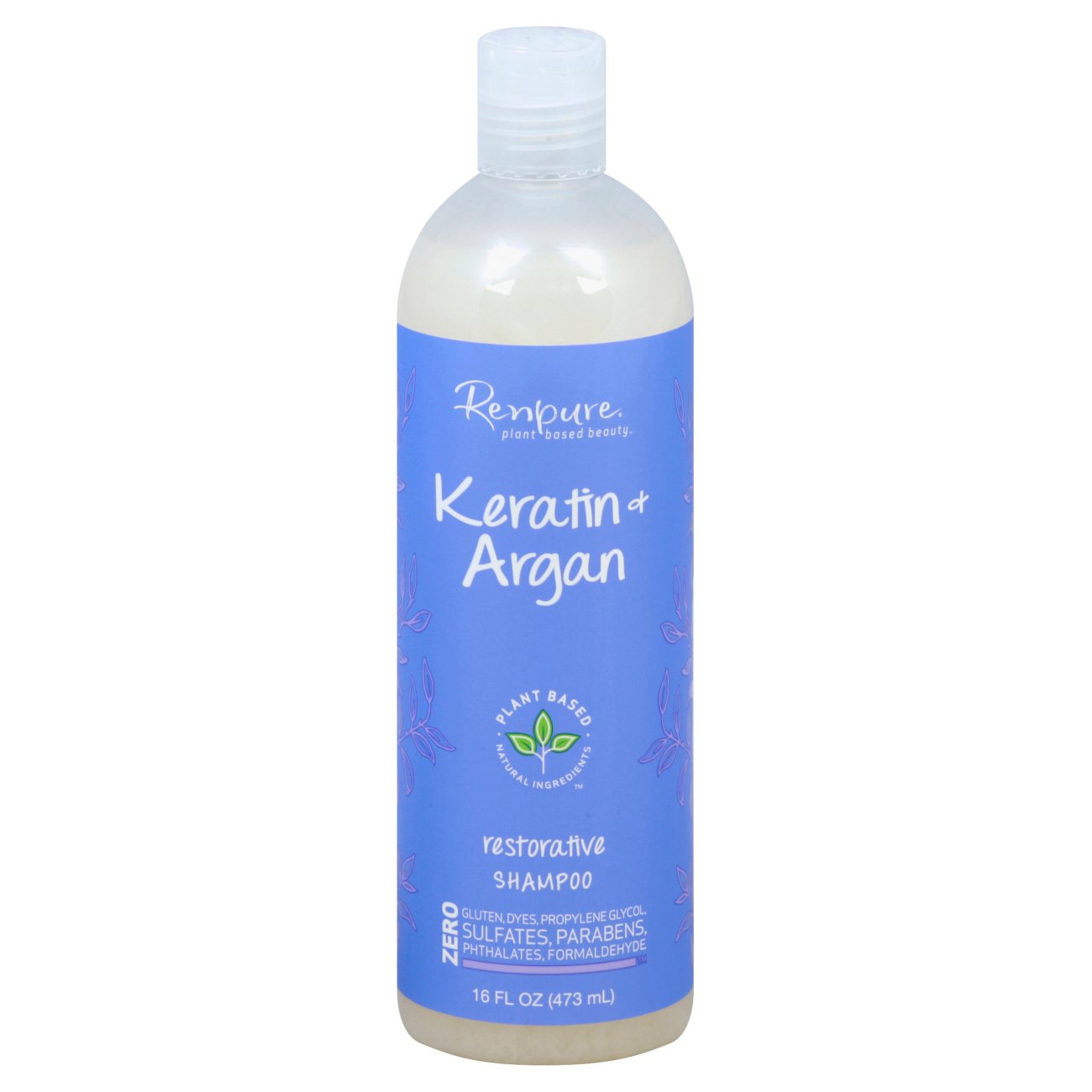 Renpure Plant Based Keratin & Argan Restorative Shampoo Shop Shampoo